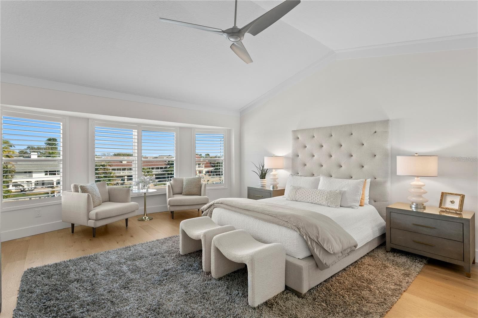 Primary bedroom - 1067 PINELLAS BAYWAY S, ST PETERSBURG