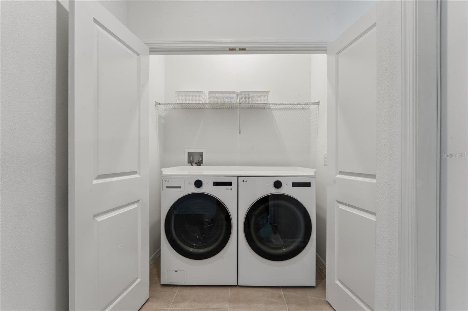 Laundry equipped with LG Washer and Dryer - 8580 BOLD CYPRESS LN, WESLEY CHAPEL