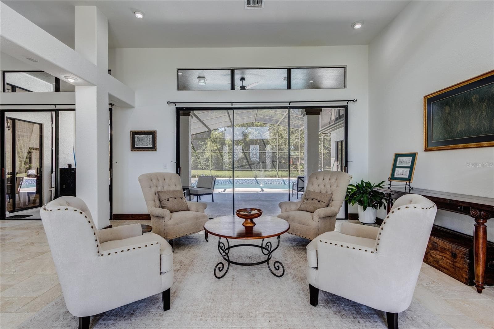 Living room opens to pool/lanai area! - 32305 PASCO RD, SAN ANTONIO