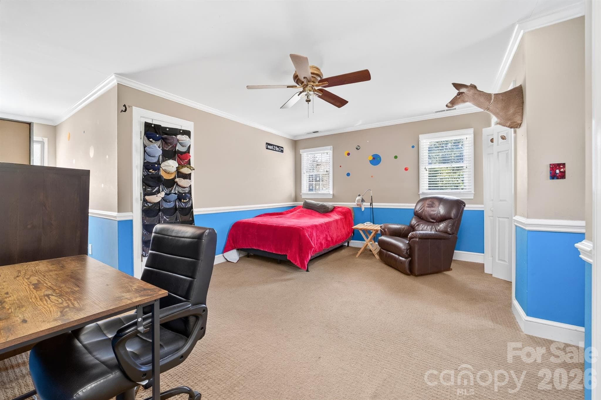 Large upstairs bedroom #1 - 9702 Quail Cove Court, Indian Trail