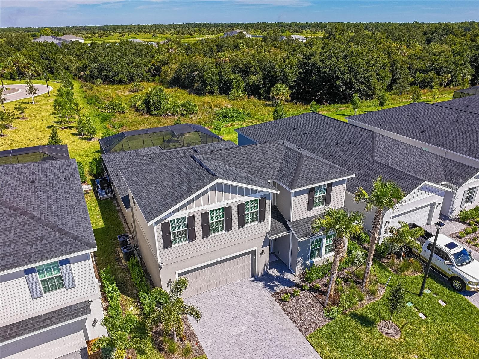 Lot backs up to preserve area - 26609 WILGROVE PL, PUNTA GORDA