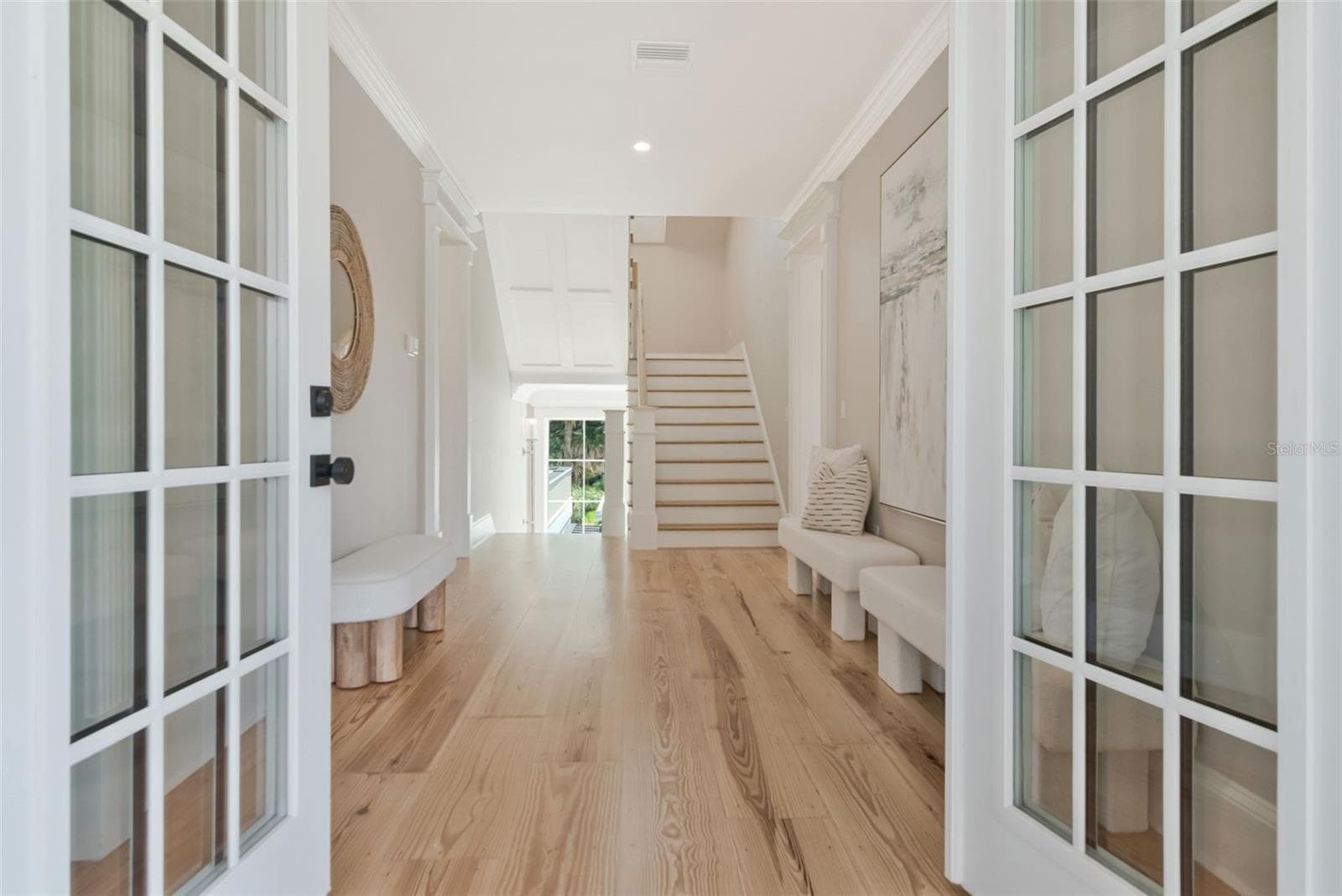 Welcoming French doors on floors one and two - 4706 W SAN JOSE ST, TAMPA