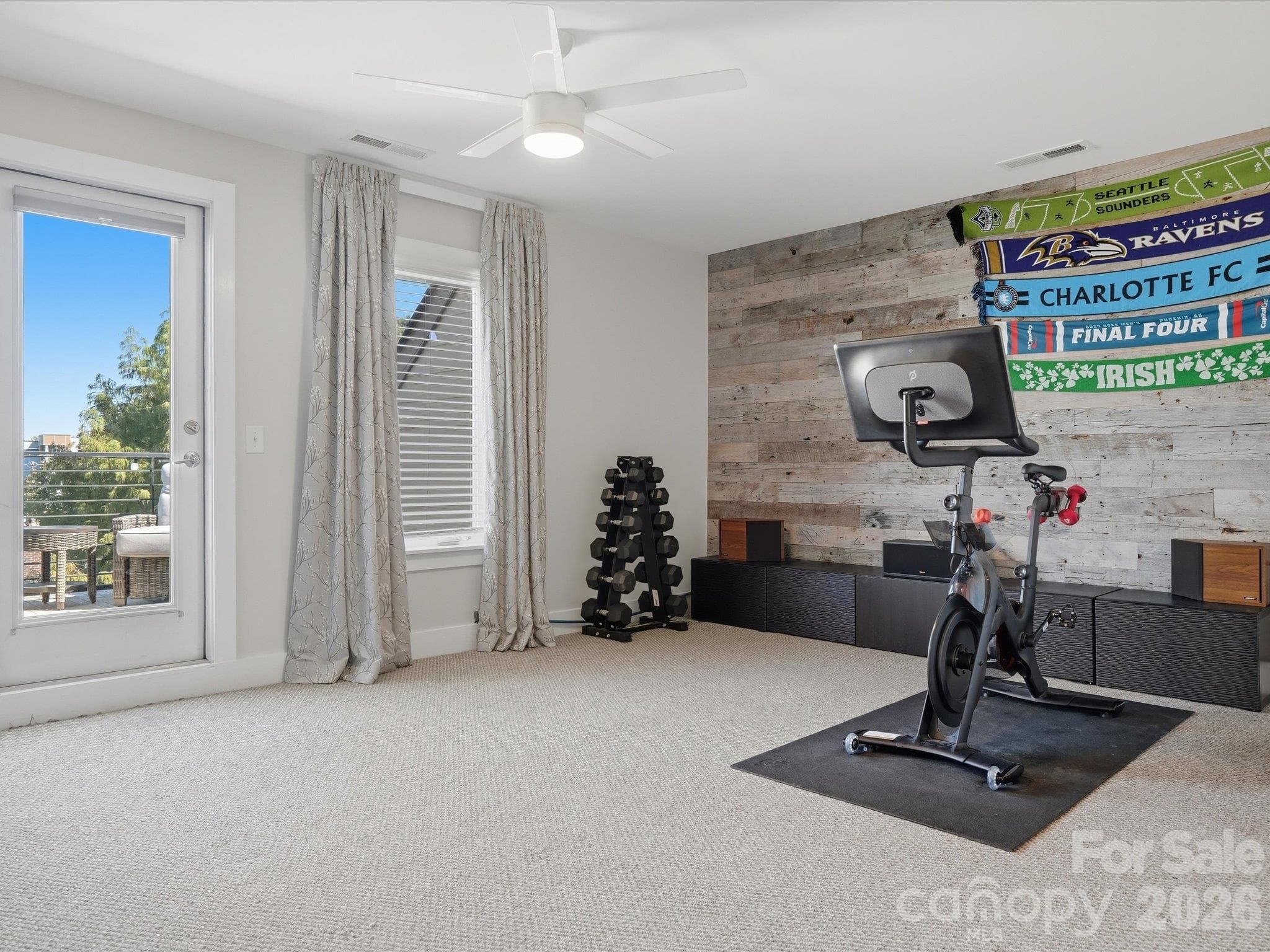Fourth Floor - out to rooftop terrace - 1806 Sunnyside Avenue, Charlotte