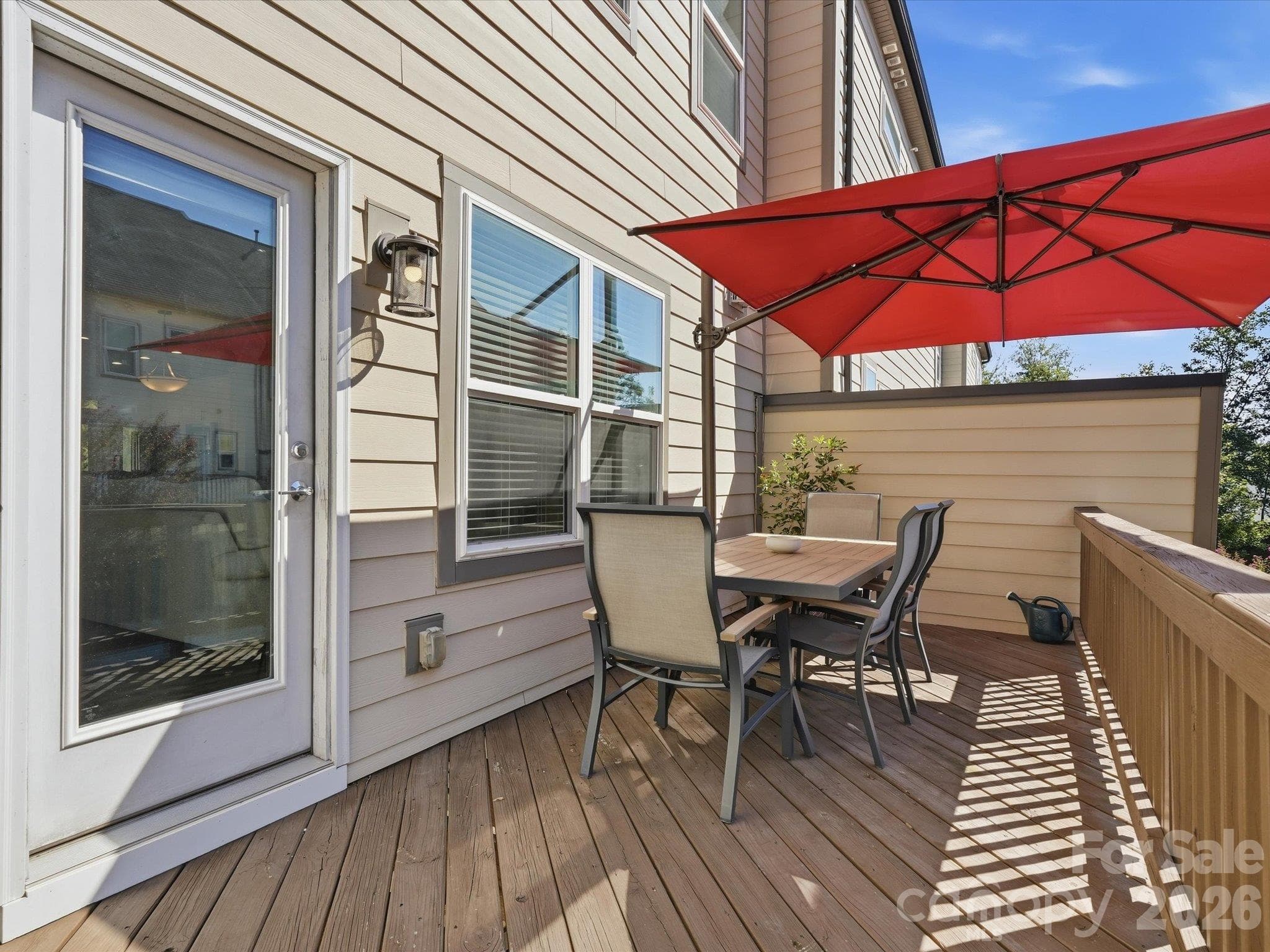 main level deck/balcony - 1806 Sunnyside Avenue, Charlotte