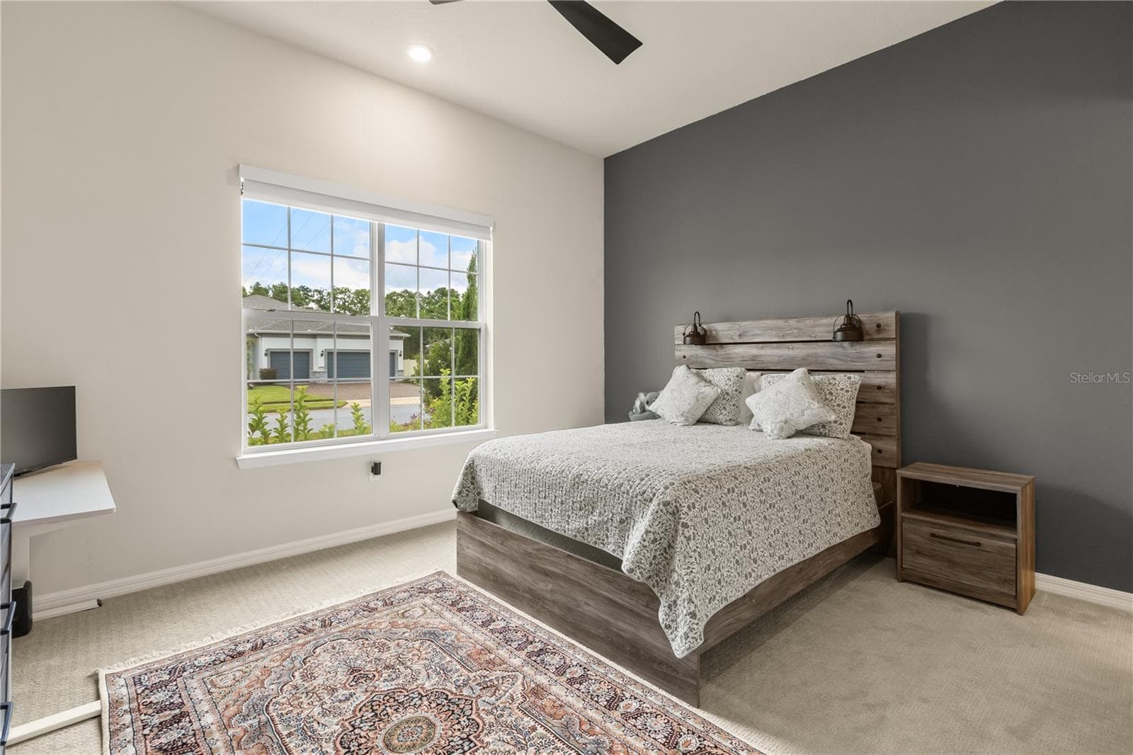 Bedroom 1, every bedroom features its own private bathroom and custom closet inserts - 4348 SUNSET PRESERVE BLVD, ORLANDO