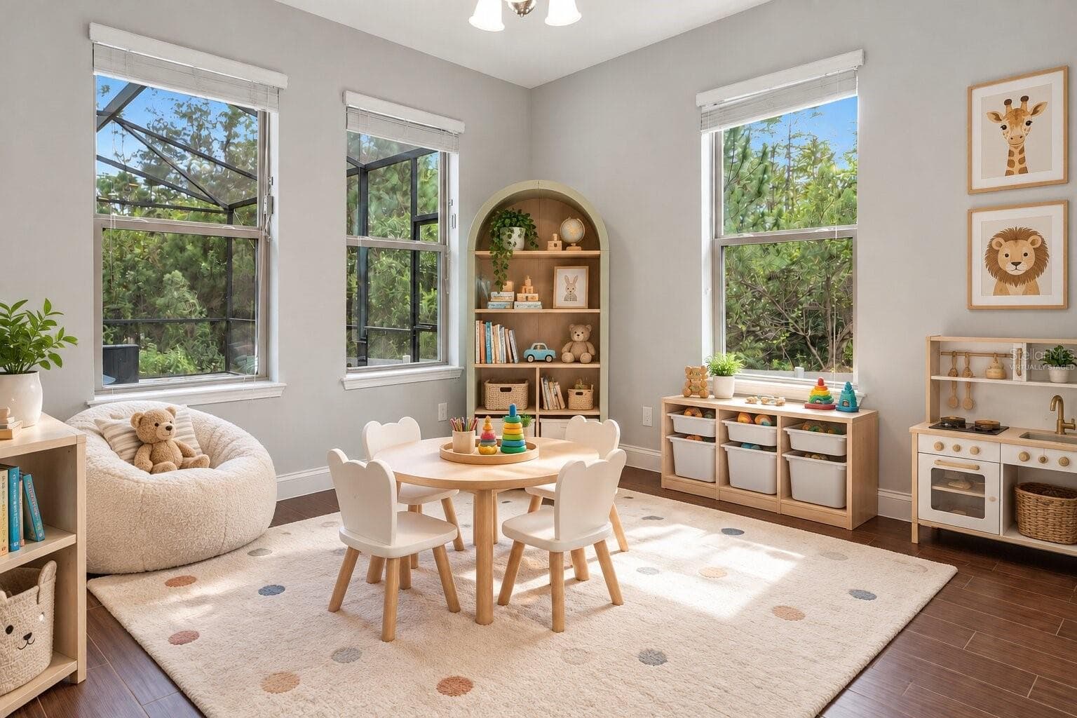 Virtually Staged Play Area - 8524 VIVARO ISLE WAY, WINDERMERE