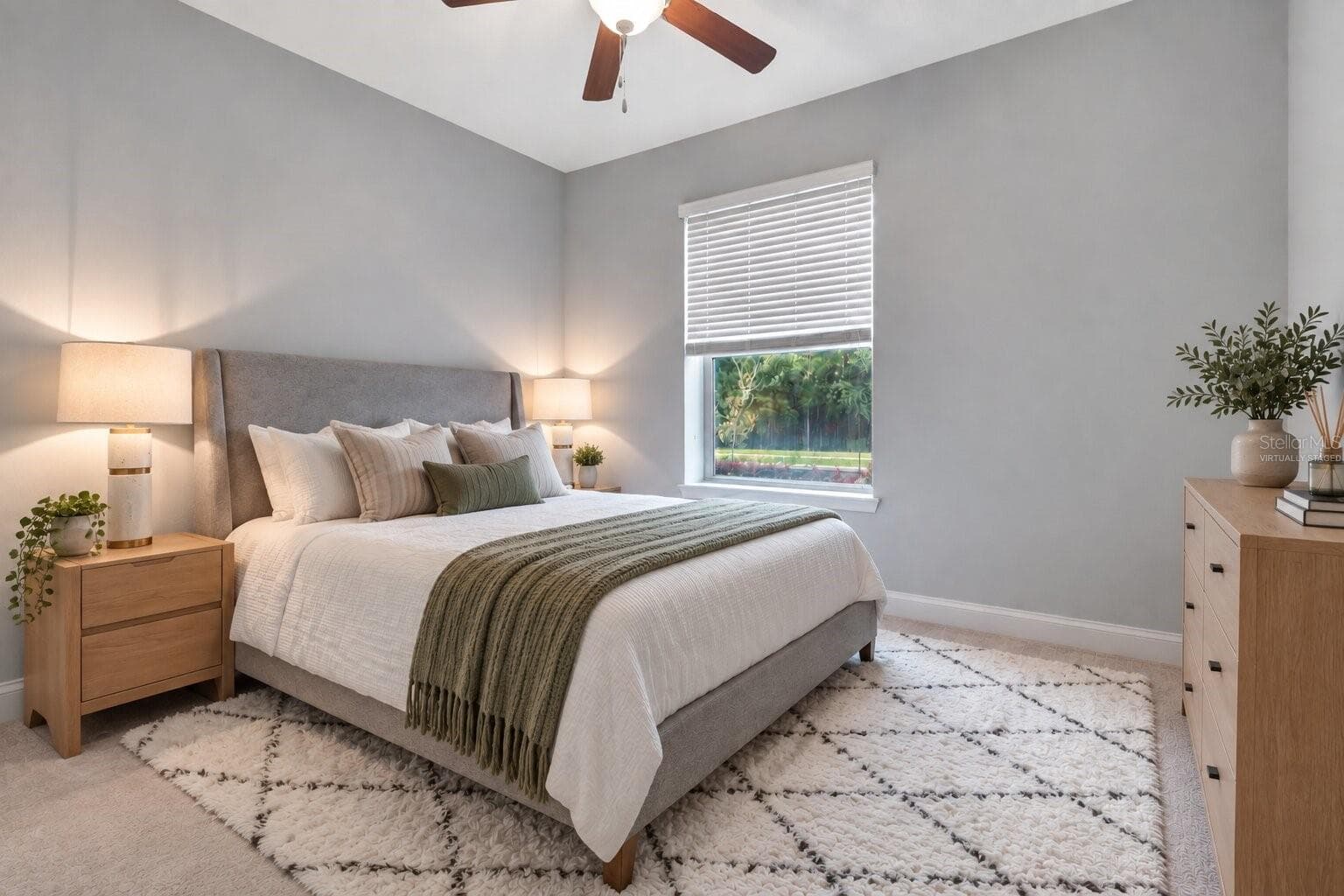 Virtually Staged Bedroom 2 - 8524 VIVARO ISLE WAY, WINDERMERE