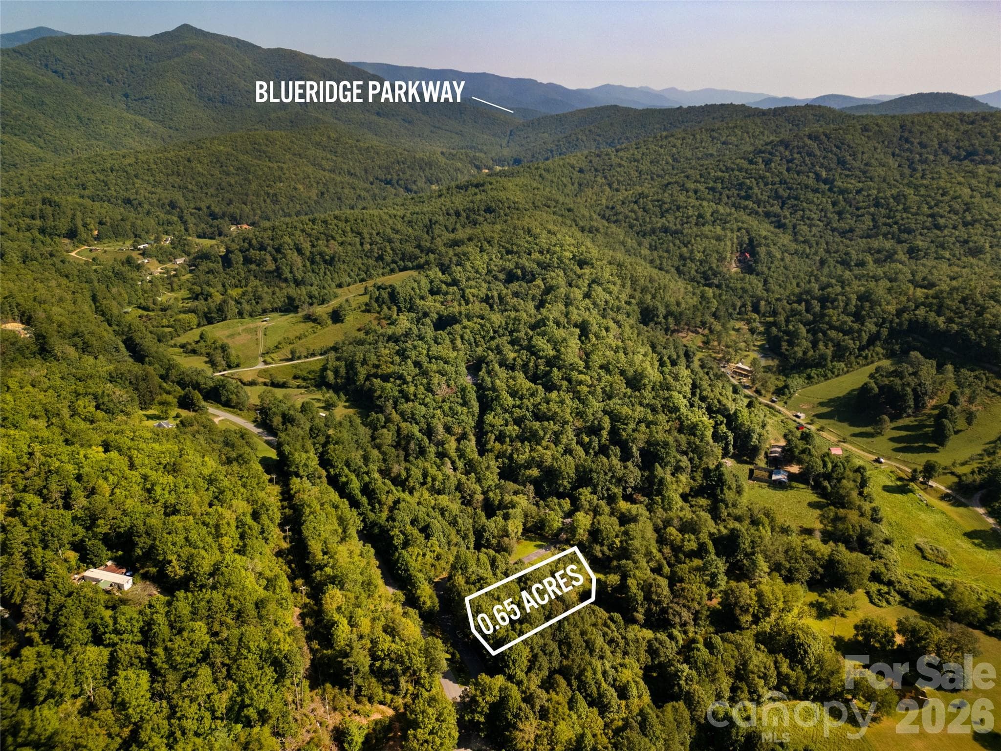 Aerial: Ideal Location! - Lot 3 Sweetwater Ridge Road, Balsam Grove
