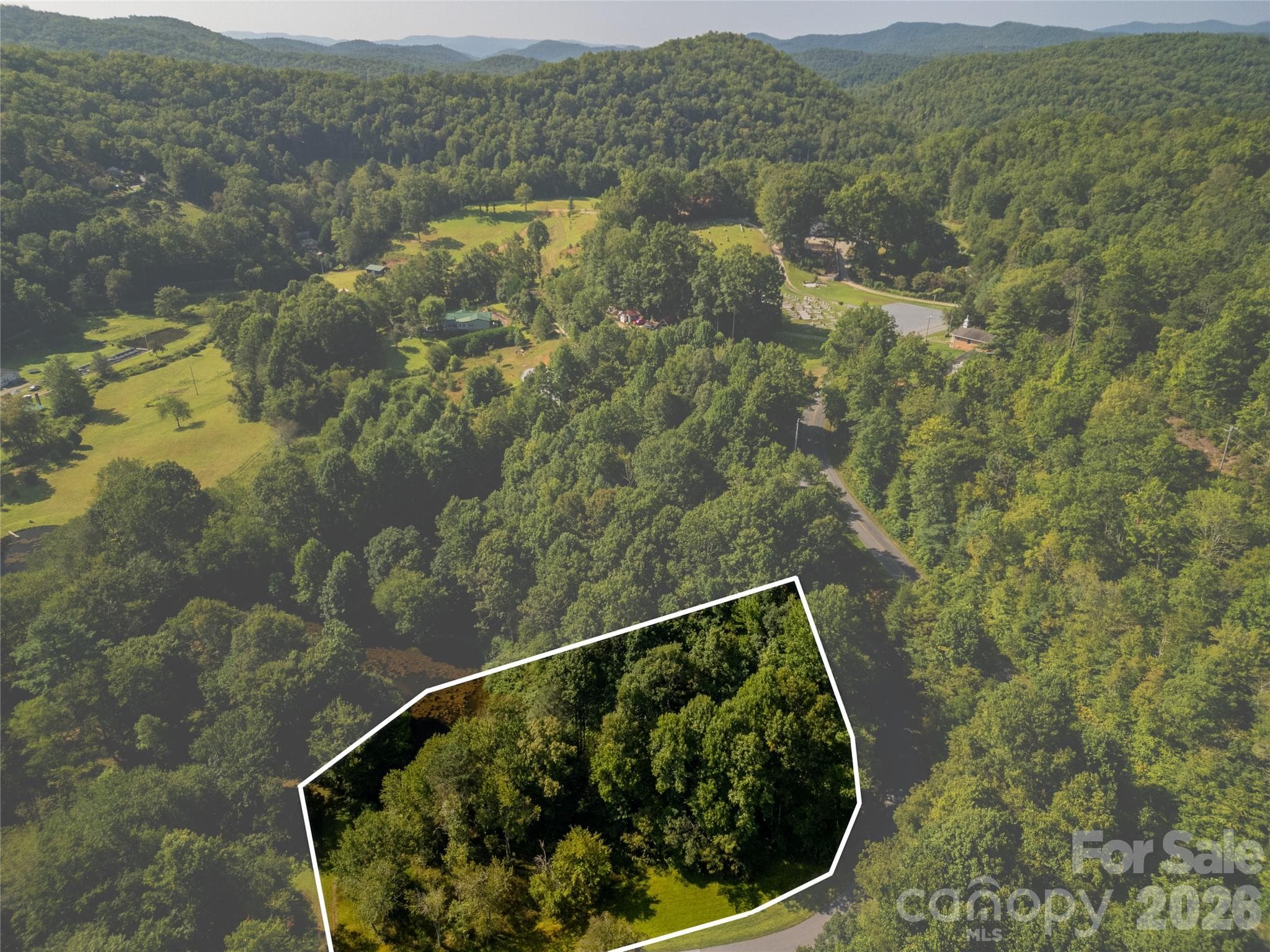 Distant Aerial Spotlight! - Lot 3 Sweetwater Ridge Road, Balsam Grove