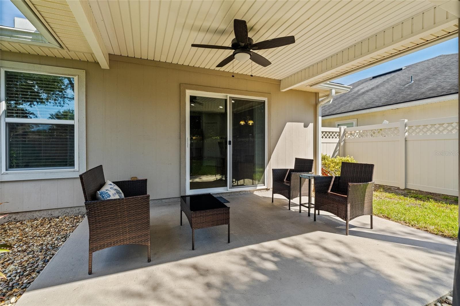 covered patio - 723 MANDARIN TER, ST AUGUSTINE