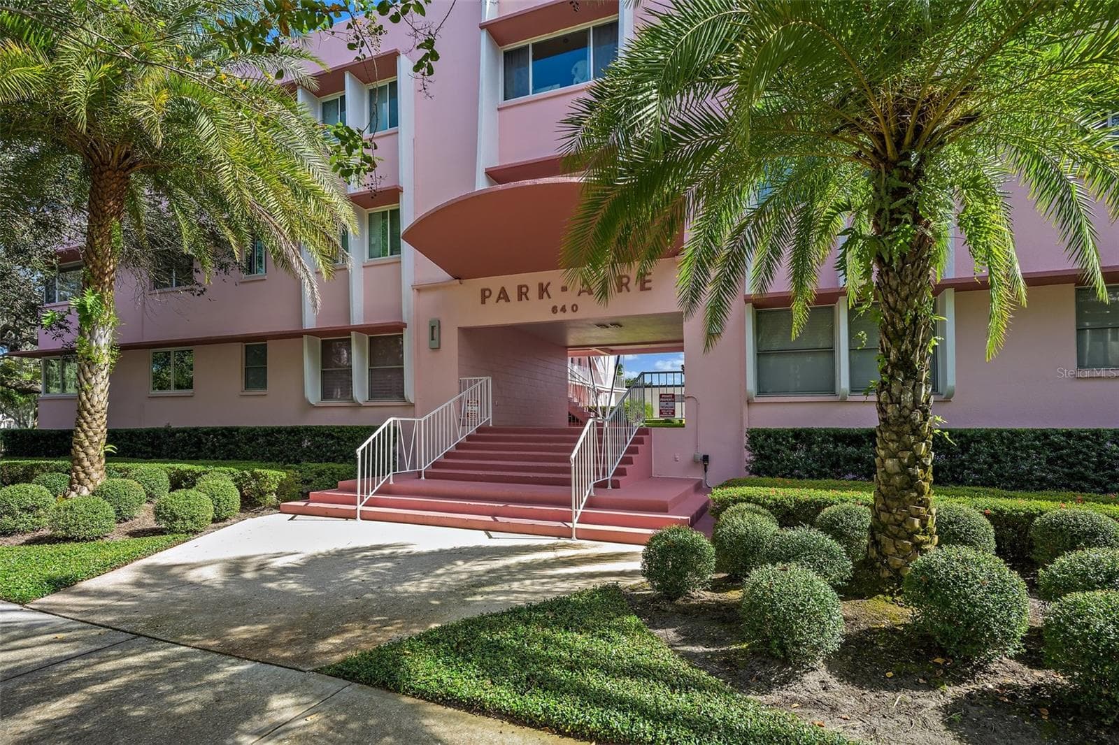 Front exterior of building - 640 N PARK AVE #3, WINTER PARK
