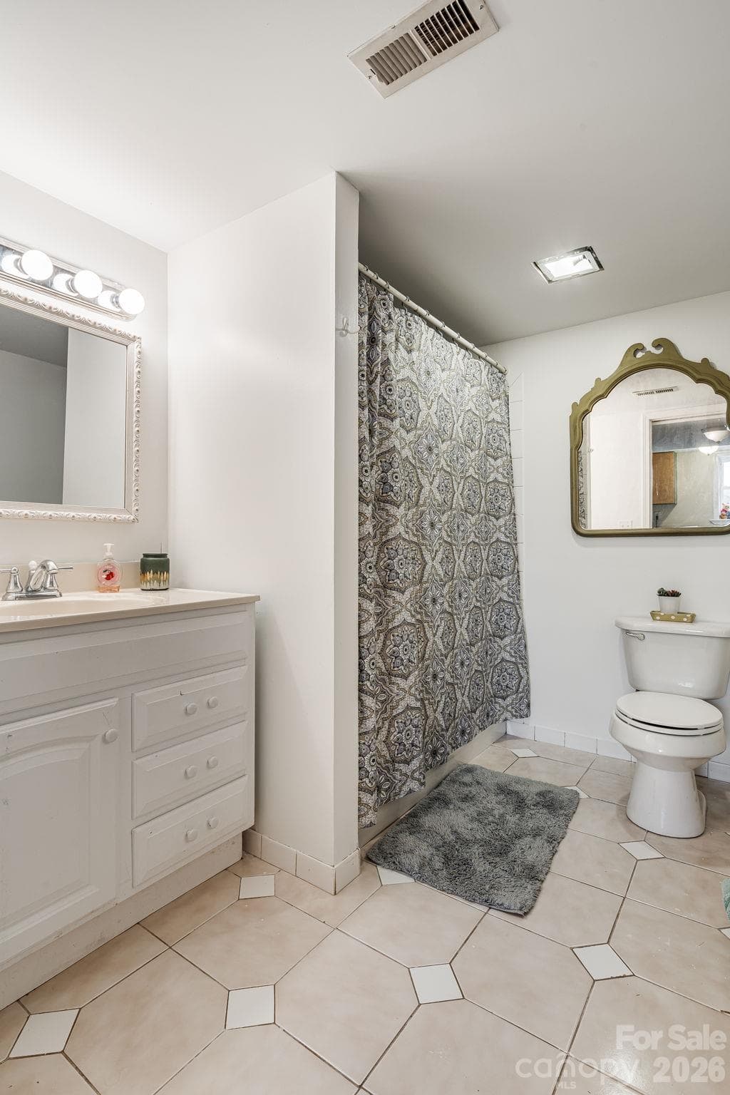 Bathroom on lower level / basement - 195 Whitmire Road, Brevard