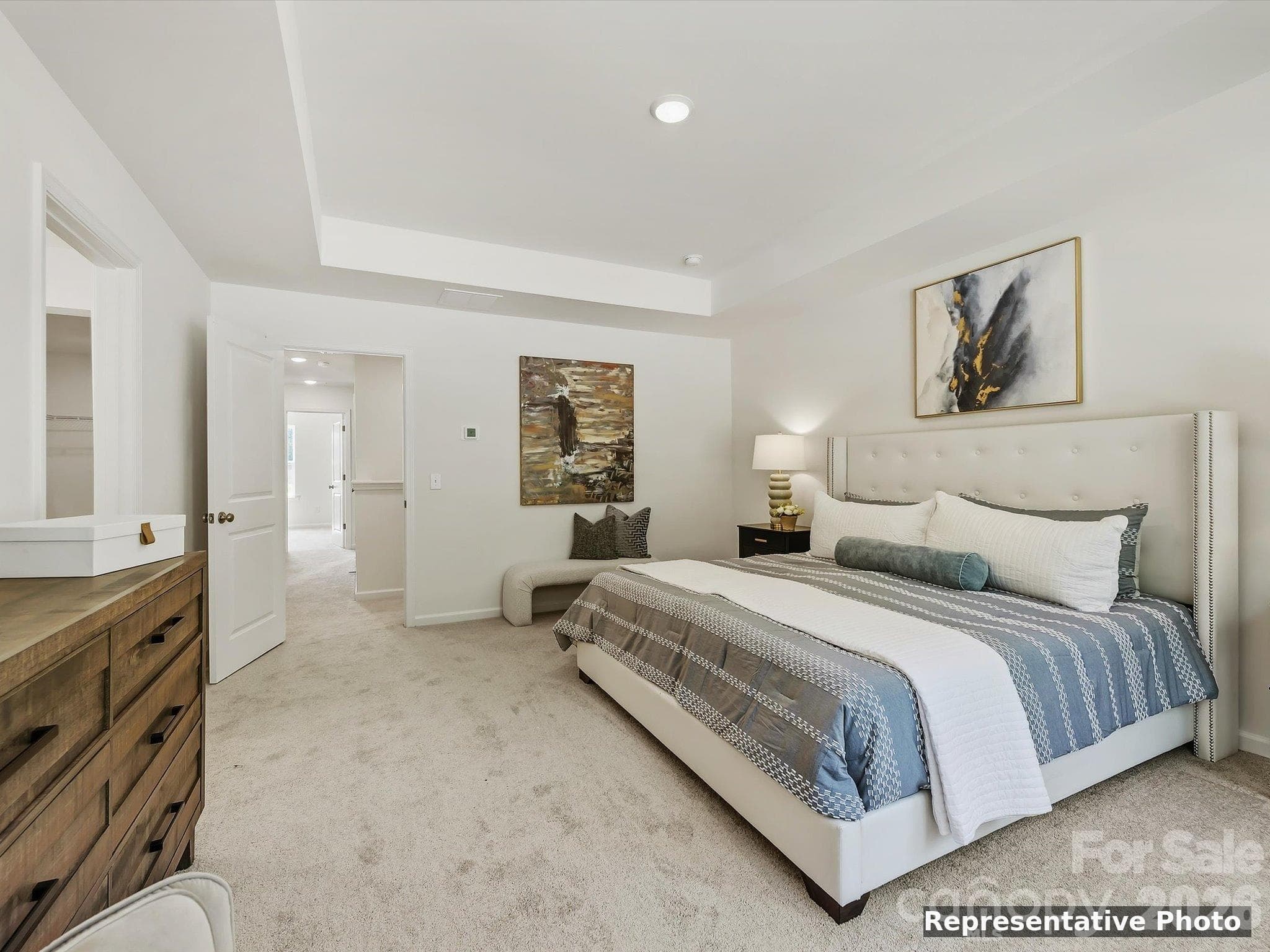 Rendering of Home Staged to Show Furniture Placement in Area - Charlotte