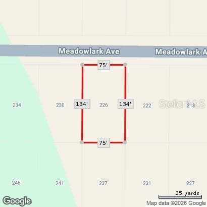 Land at 226 MEADOWLARK AVE, SEBRING, photo 4 of 16