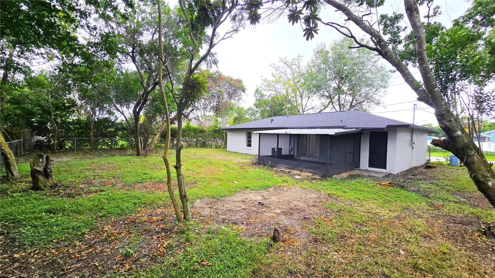 Backyard - 605 JAMESON DR, ORANGE CITY