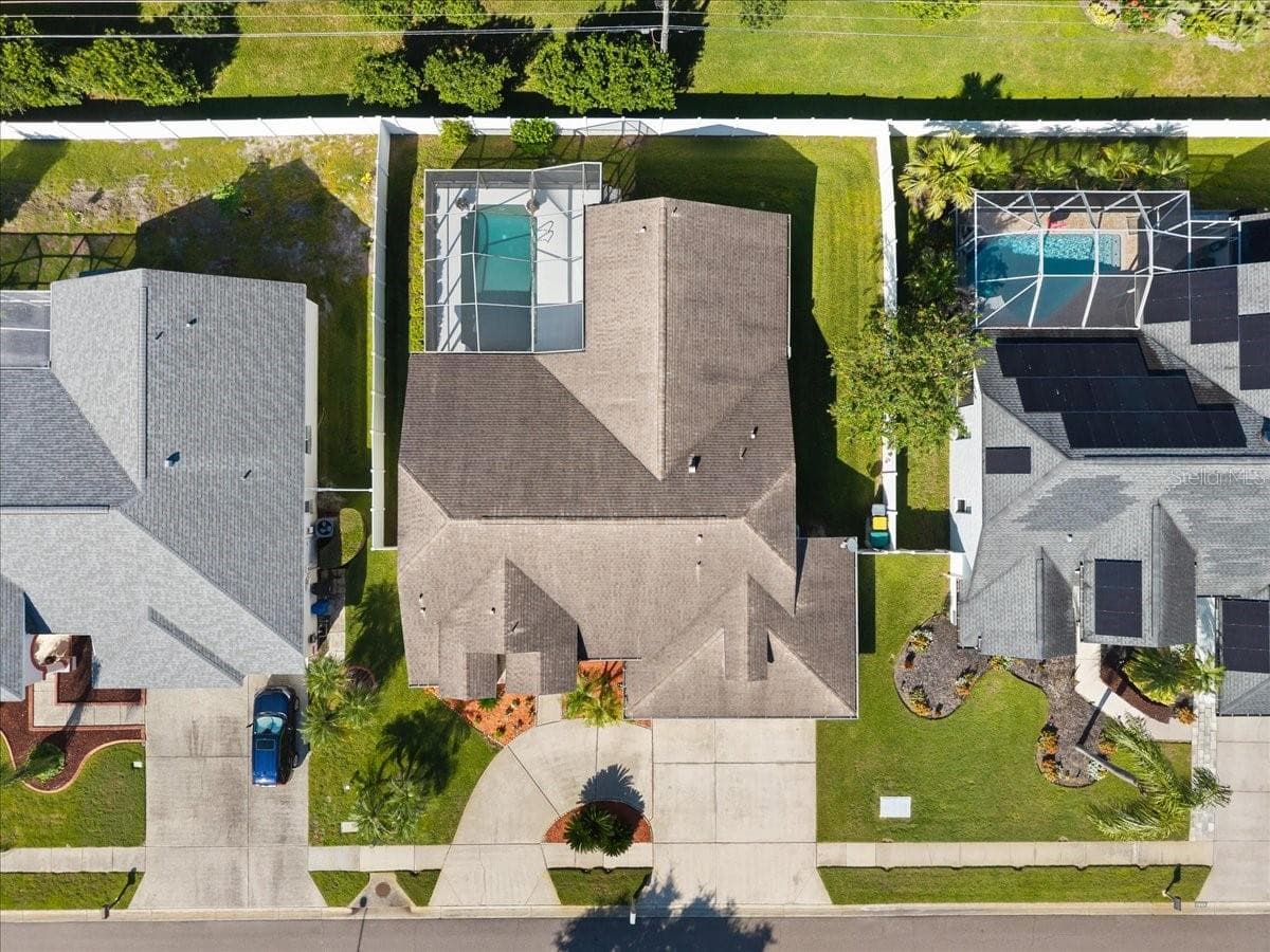 Aerial View - 2656 SADDLEWOOD LN, PALM HARBOR