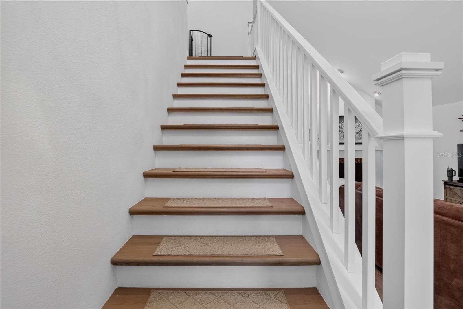 Stairs to upstairs bedrooms - 3721 VILLAGE ESTATES PL, TAMPA