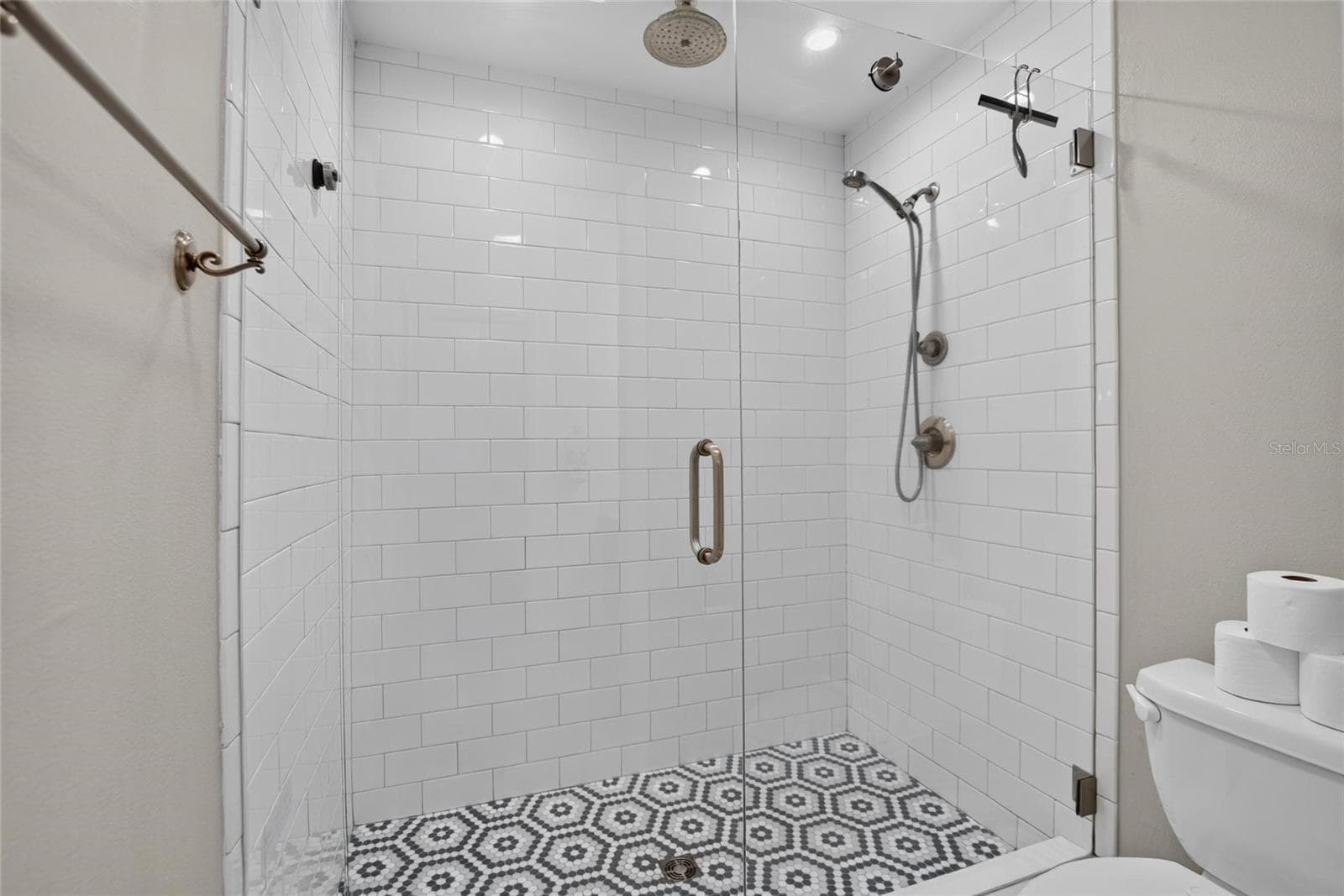 Primary Shower - 3721 VILLAGE ESTATES PL, TAMPA