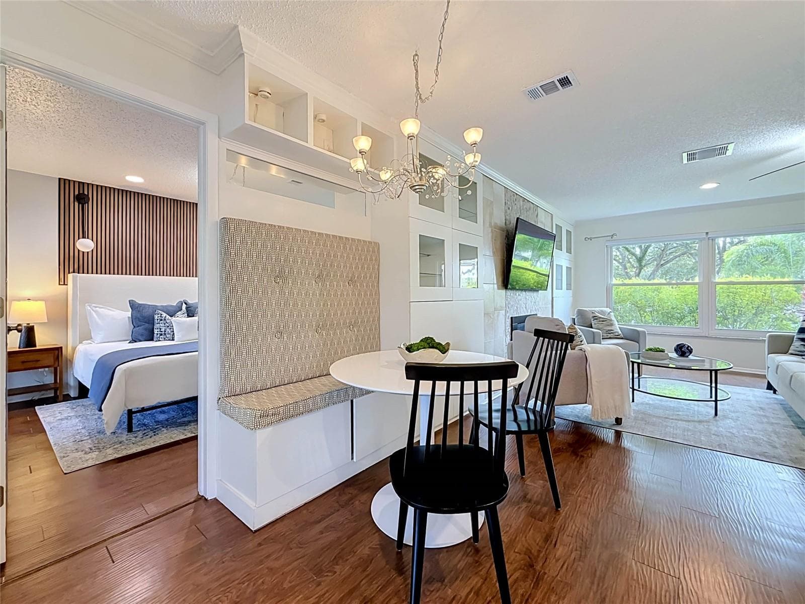 Dining Area - Living Room - Primary Suite - 2632 CAMILLE DR, PALM HARBOR