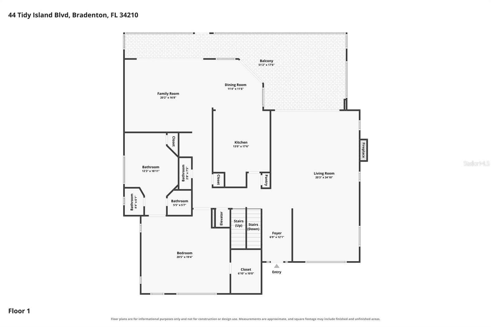 Single Family Residence at 44 TIDY ISLAND BLVD, BRADENTON, photo 58 of 60