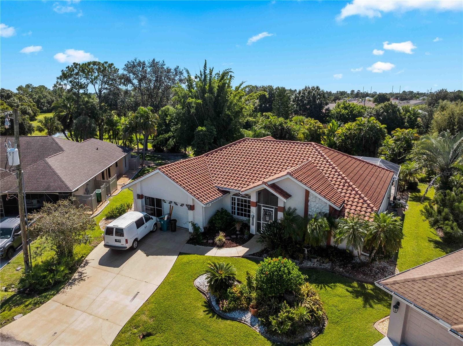 Aerial_134TocopillaStreet_PuntaGorda_Landscaped_Overhead.jpg - 134 TOCOPILLA ST, PUNTA GORDA