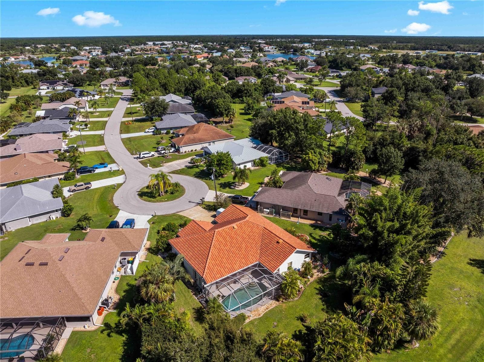 Aerial_134TocopillaStreet_PuntaGorda_NeighborhoodView_Overhead.jpg - 134 TOCOPILLA ST, PUNTA GORDA