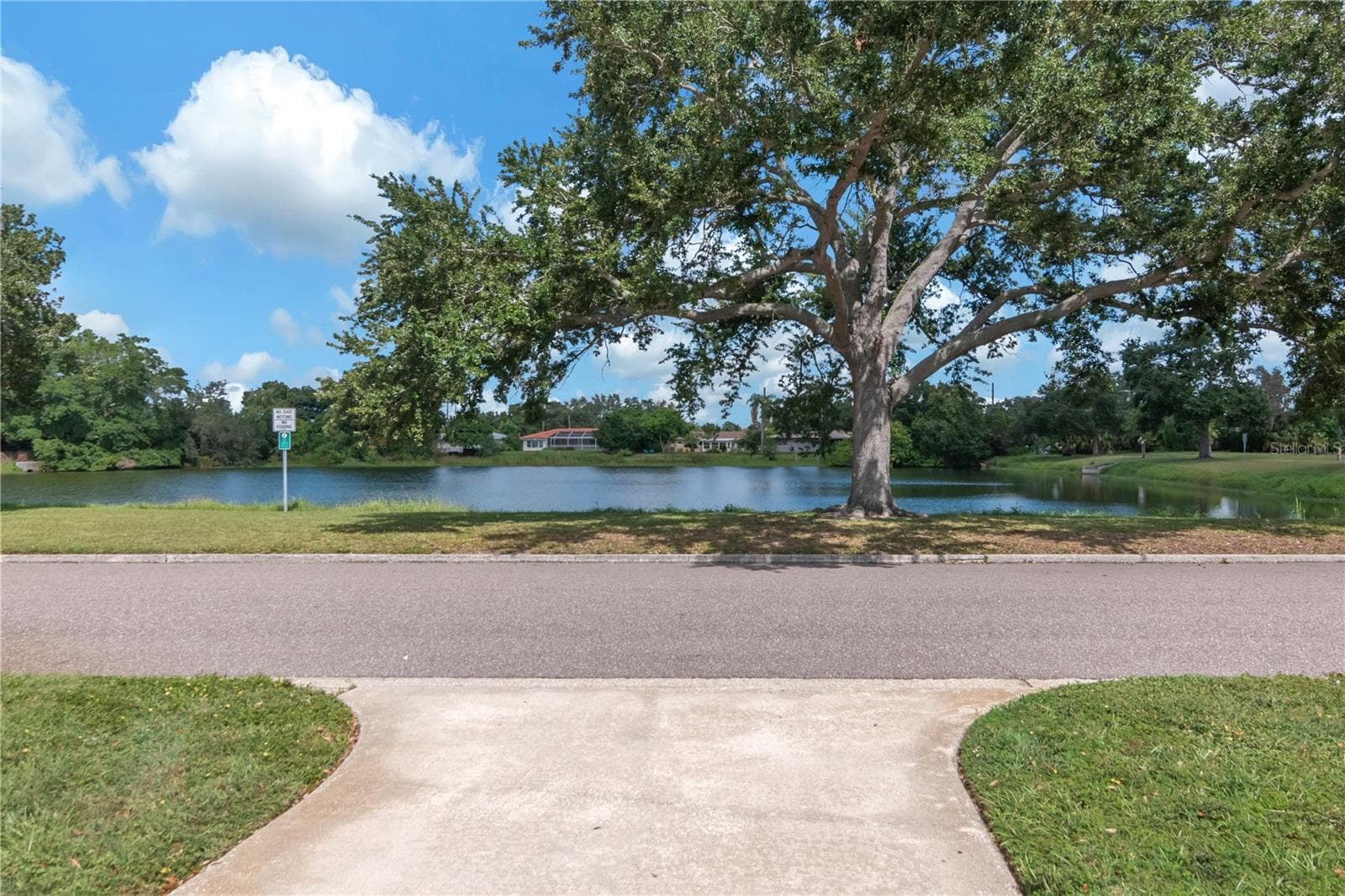 Lake access across the street - 4330 20TH AVE N, ST PETERSBURG