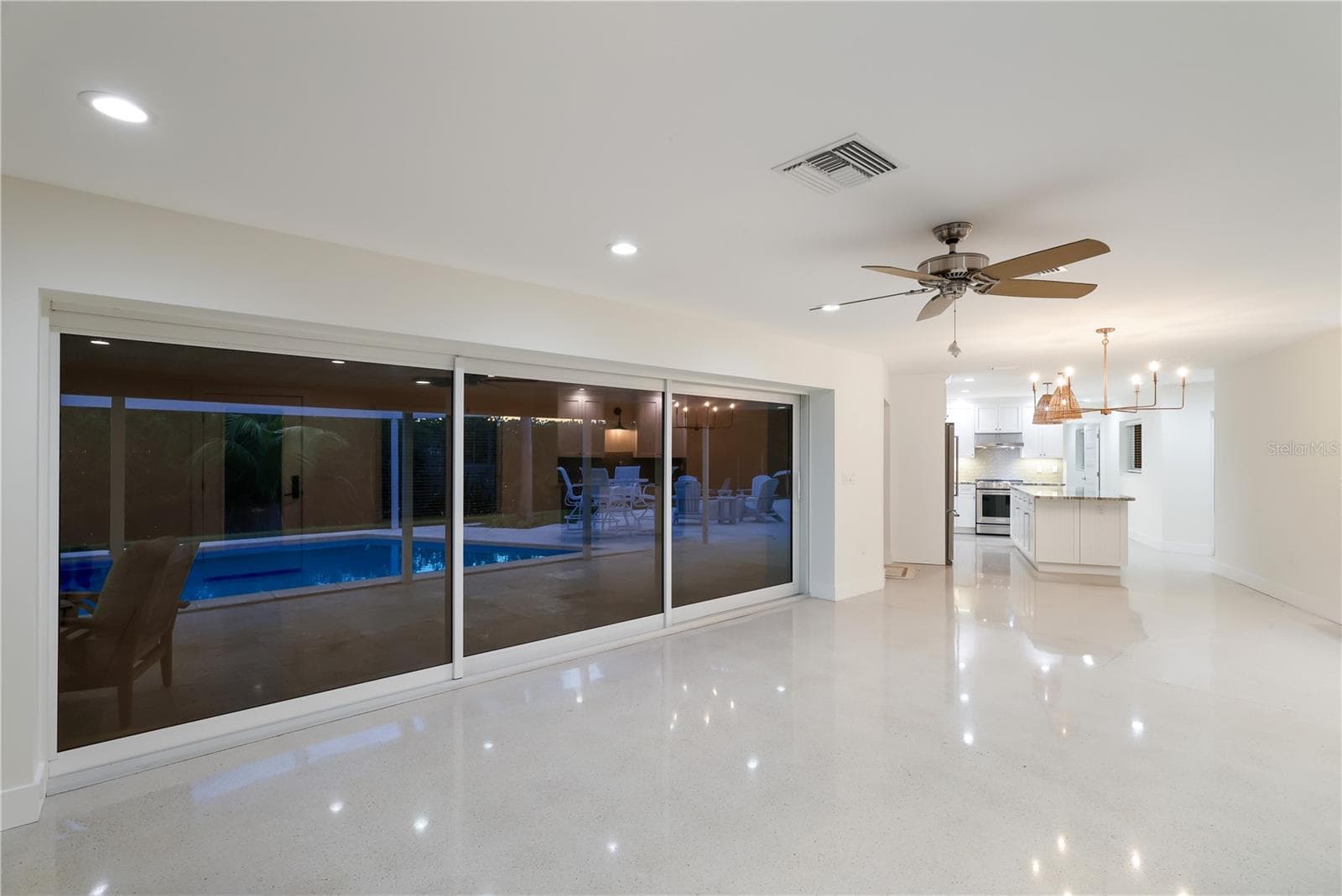Fully retractable impact sliders - 6561 BAYOU HAMMOCK RD, LONGBOAT KEY
