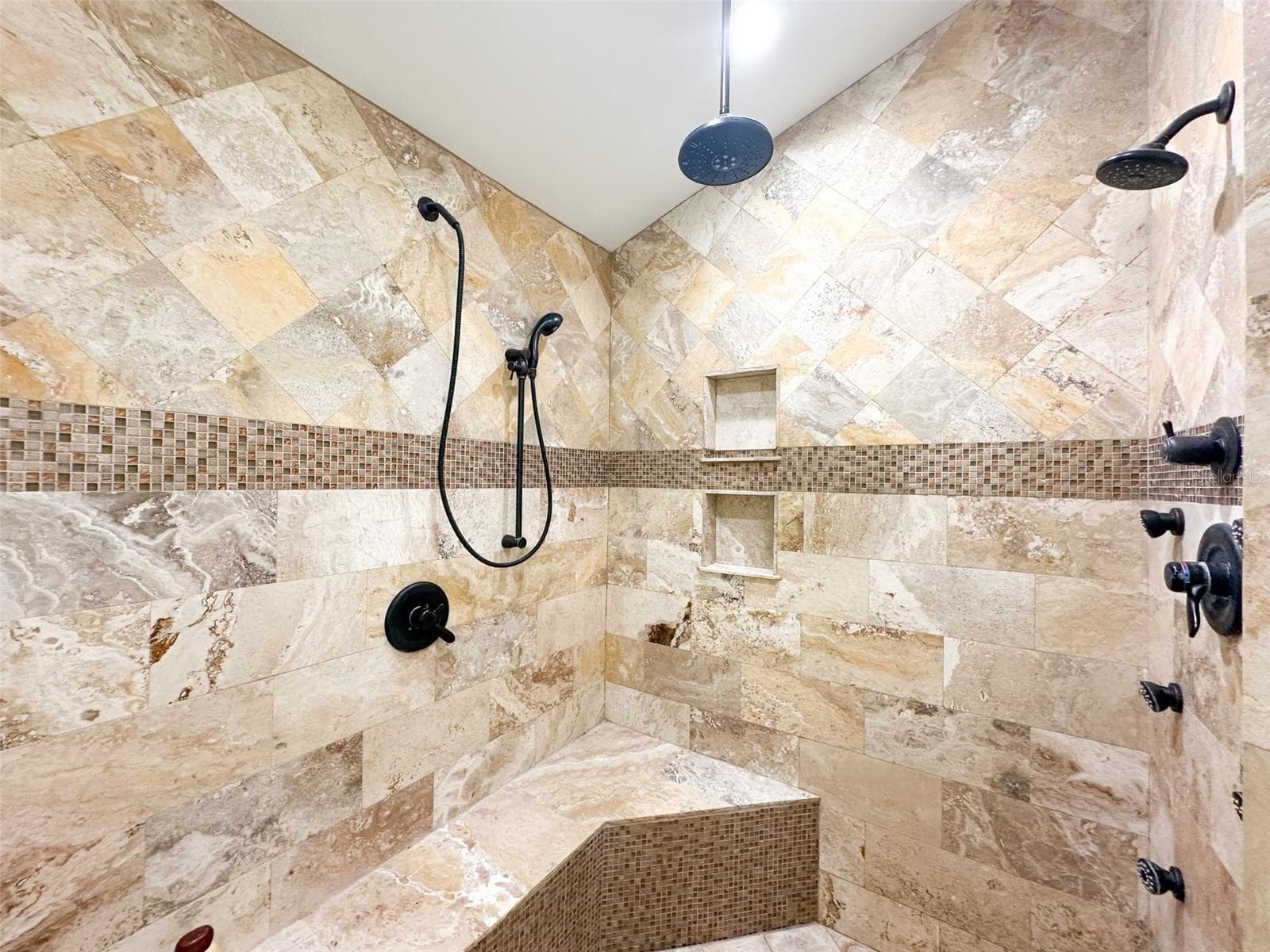 Master Bath shower - 3114 LITTLE RD, VALRICO