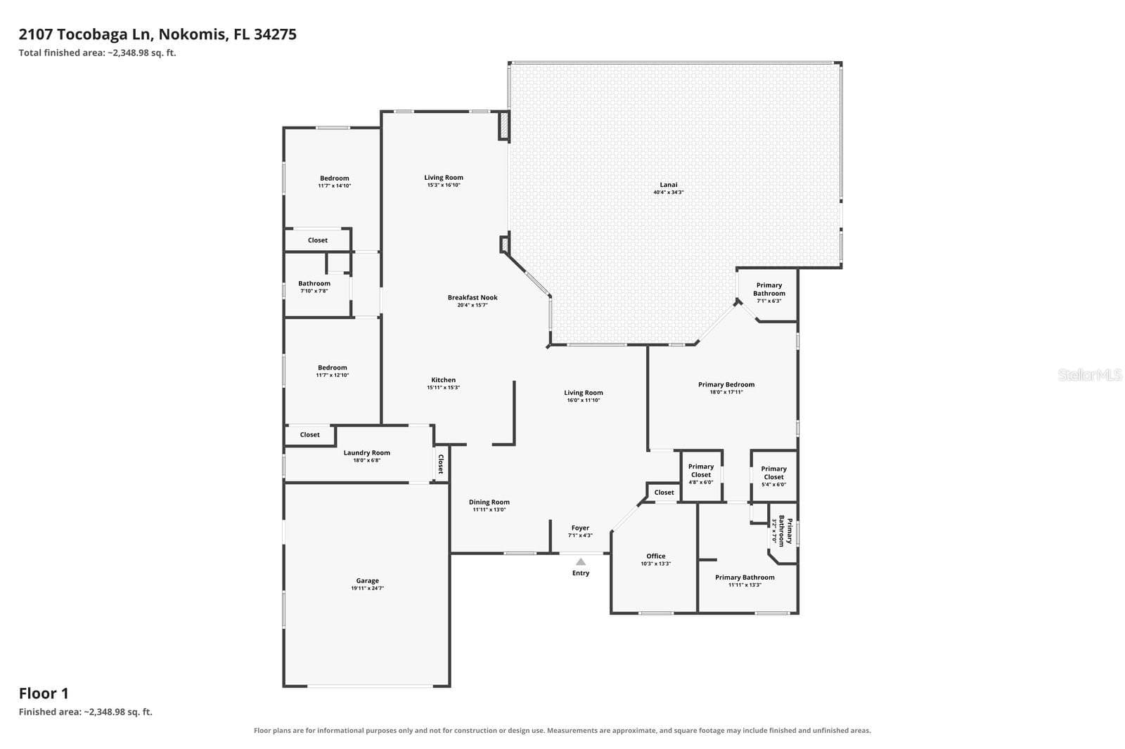 Single Family Residence at 2107 TOCOBAGA LN, NOKOMIS, photo 56 of 76