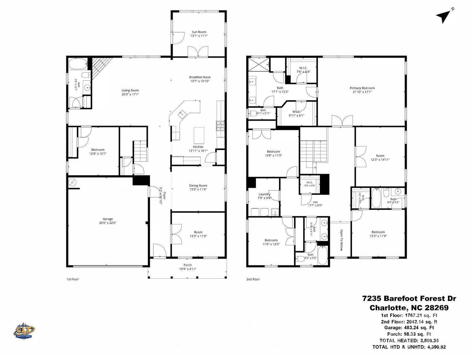 Single Family Residence at 7235 Barefoot Forest Drive, Charlotte, photo 48 of 48