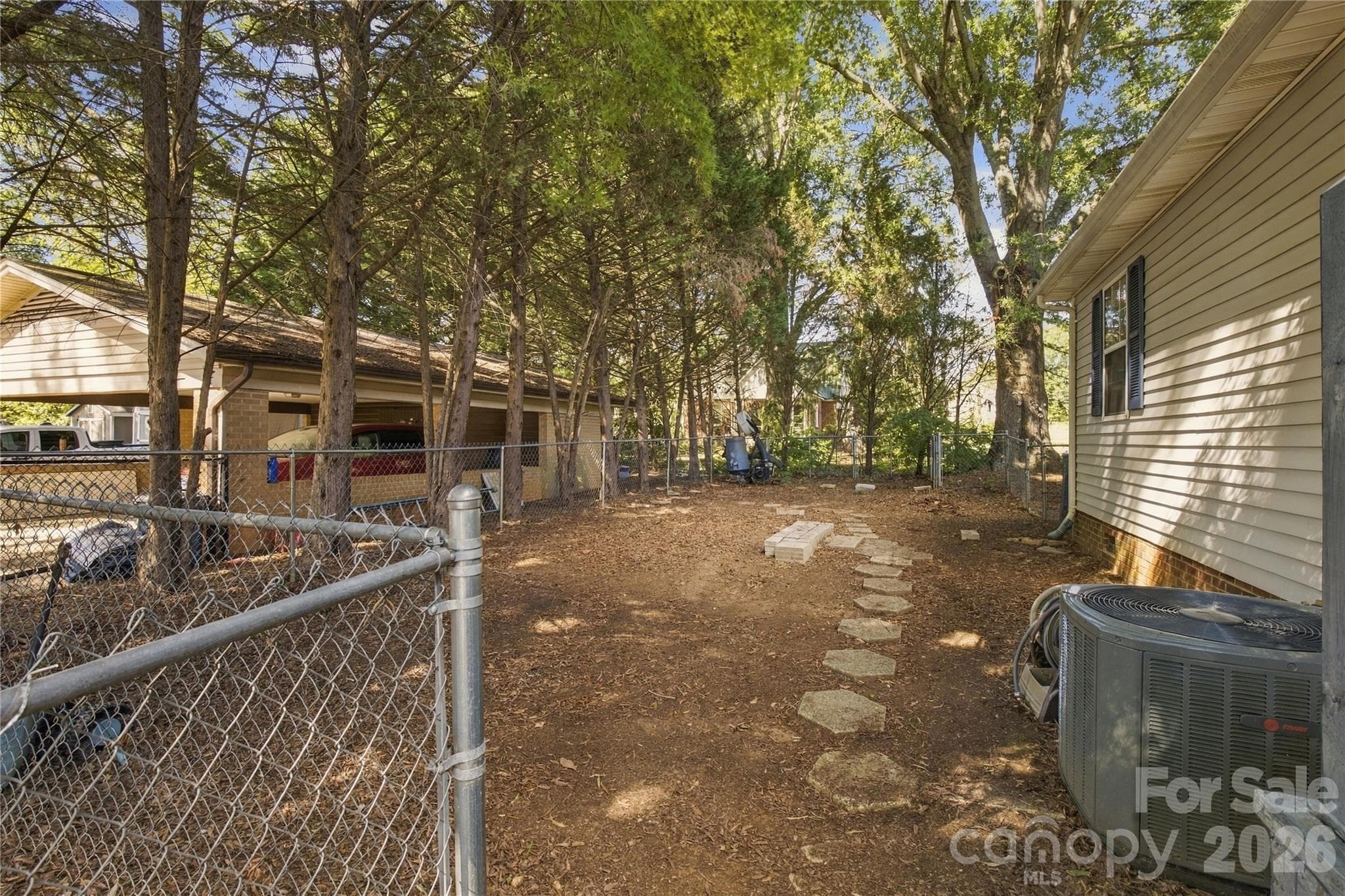 Fenced in backyard - 217 23rd Street NW, Hickory