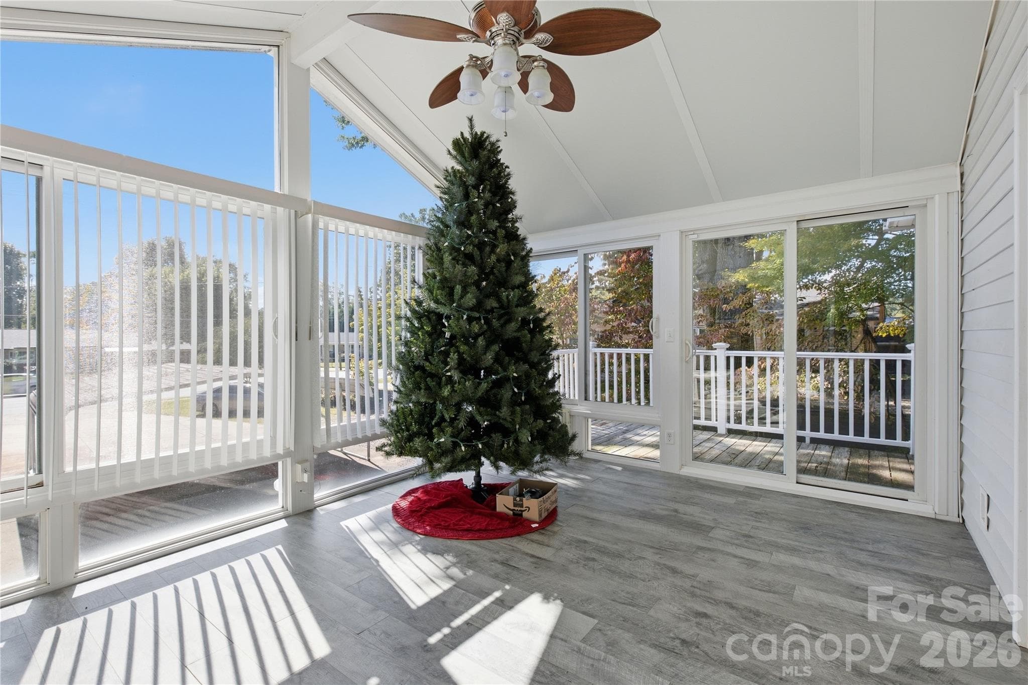 Sunroom with Vaulted Ceilings - 217 23rd Street NW, Hickory