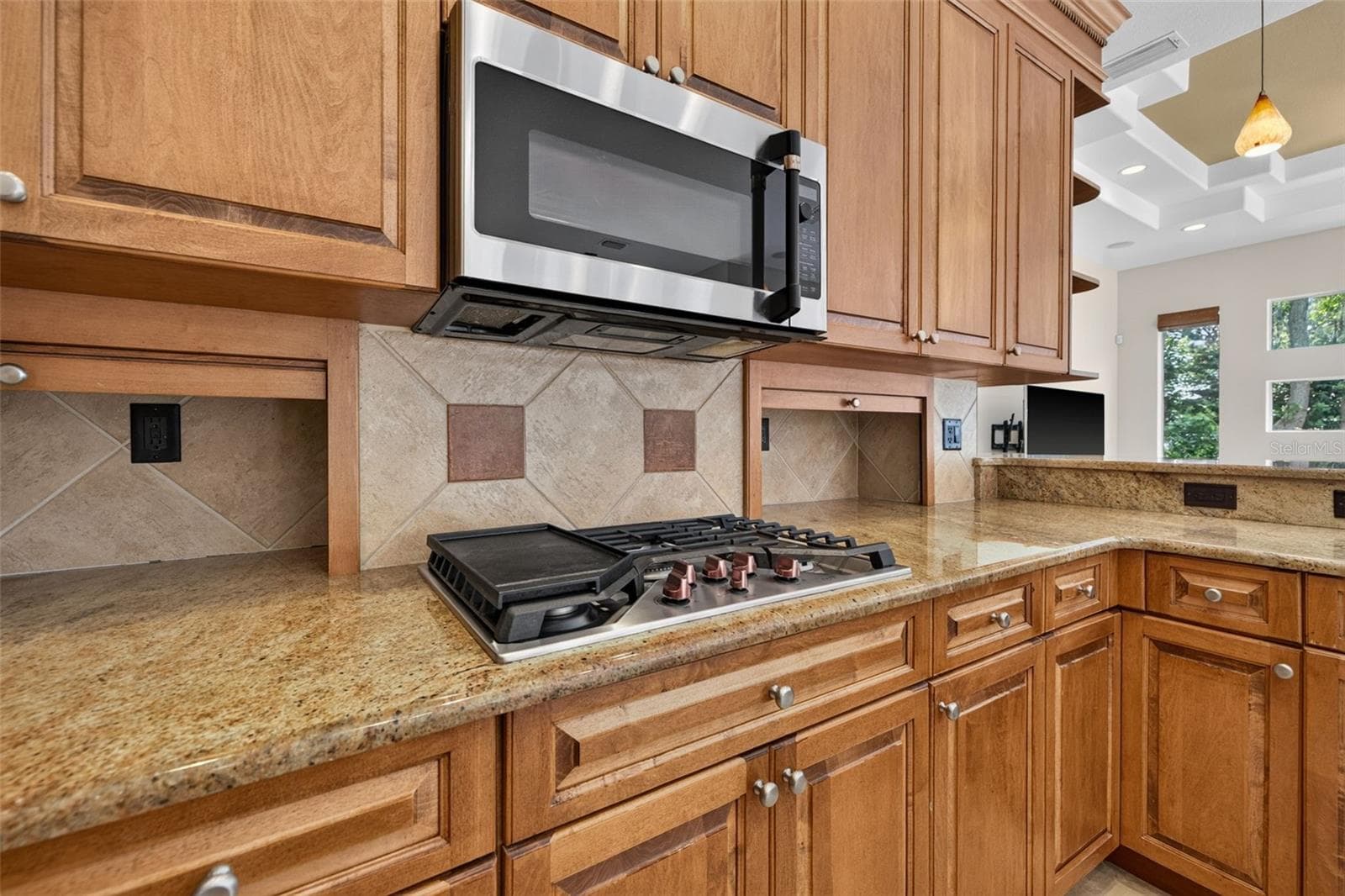 Gas cook-top - 1516 CANOPY OAKS BLVD, PALM HARBOR