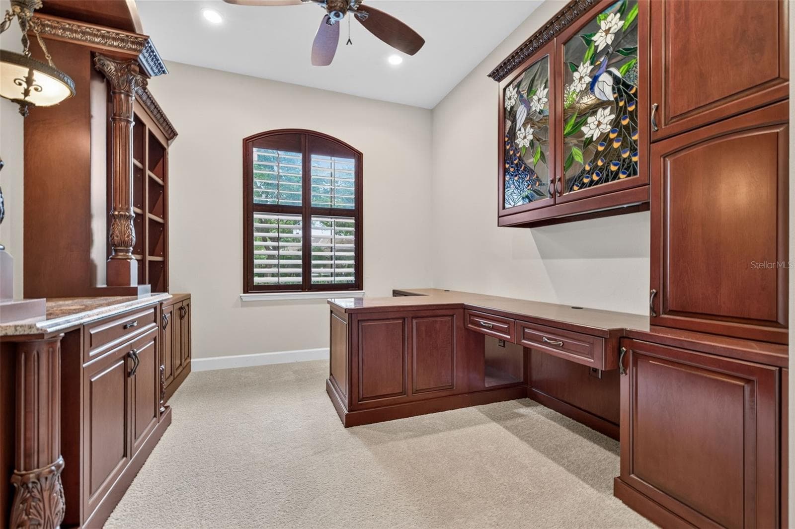Executive office with new carpet - 1516 CANOPY OAKS BLVD, PALM HARBOR