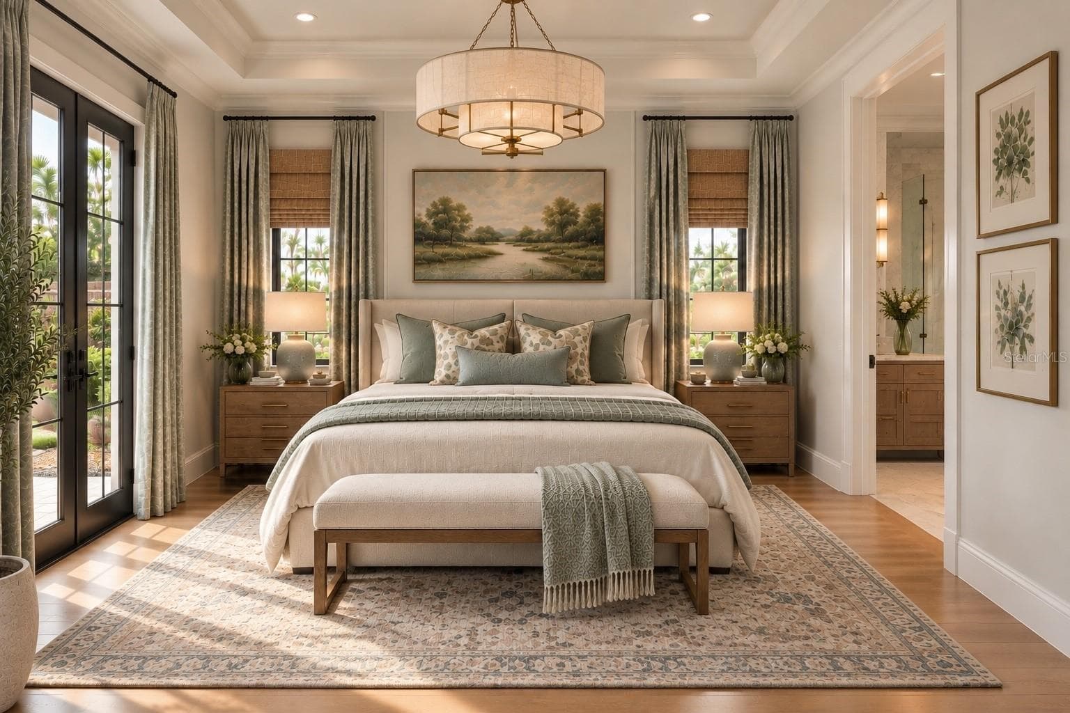 Primary bedroom render for inspiration - 930 ENCLAVE PL, WINTER PARK