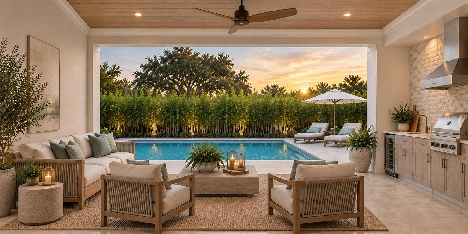 lanai render for inspiration - 930 ENCLAVE PL, WINTER PARK