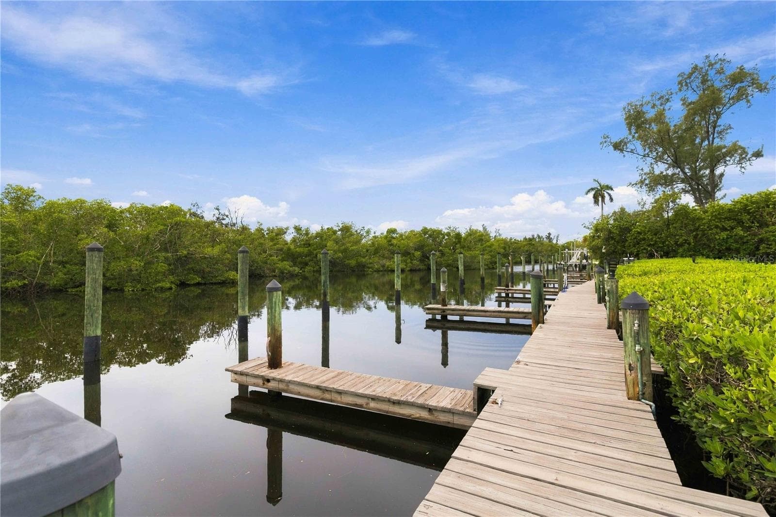 Boat dock - 8734 54TH AVE W #8734, BRADENTON