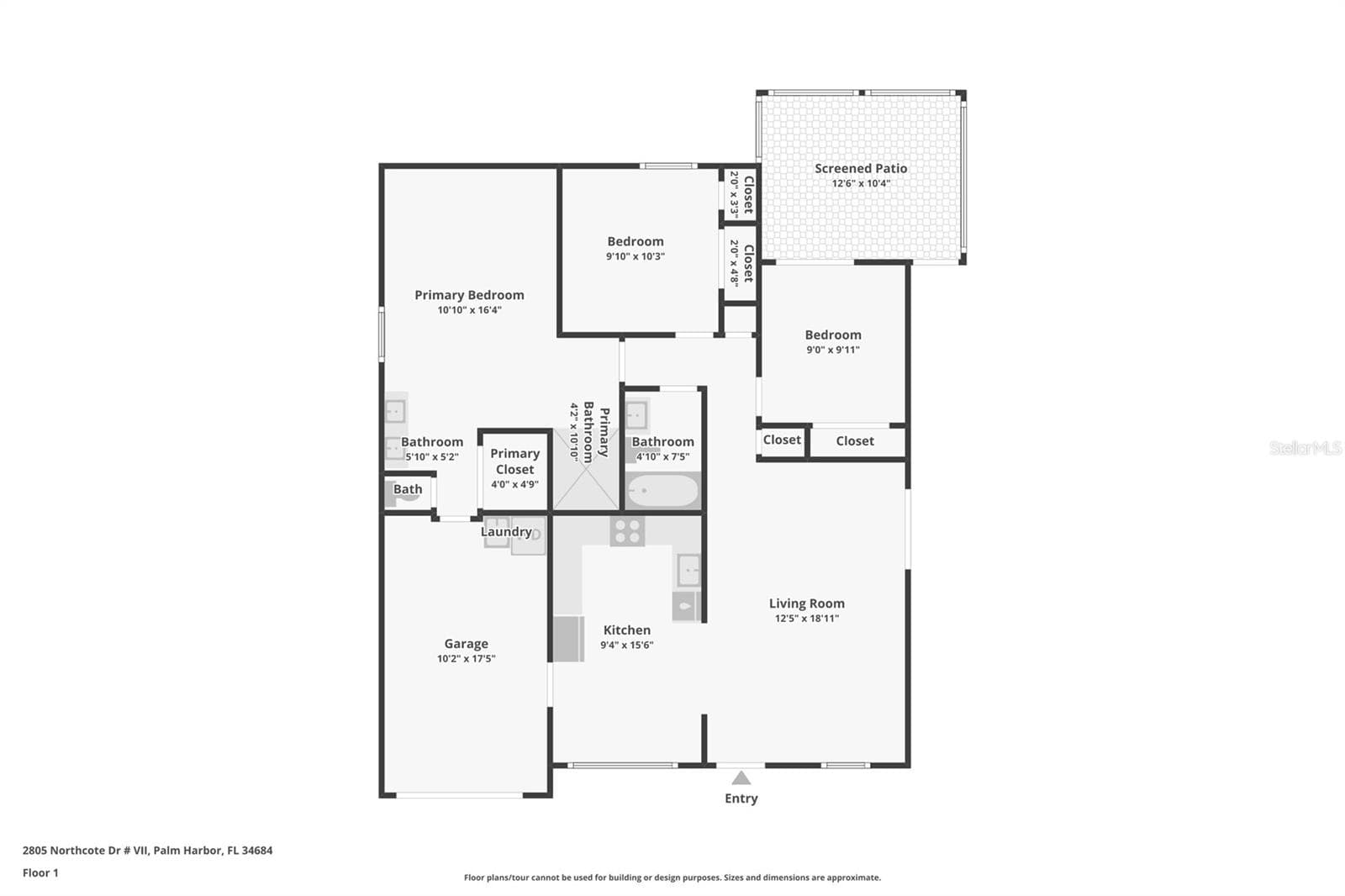 Single Family Residence at 2805 NORTHCOTE DR, PALM HARBOR, photo 37 of 37