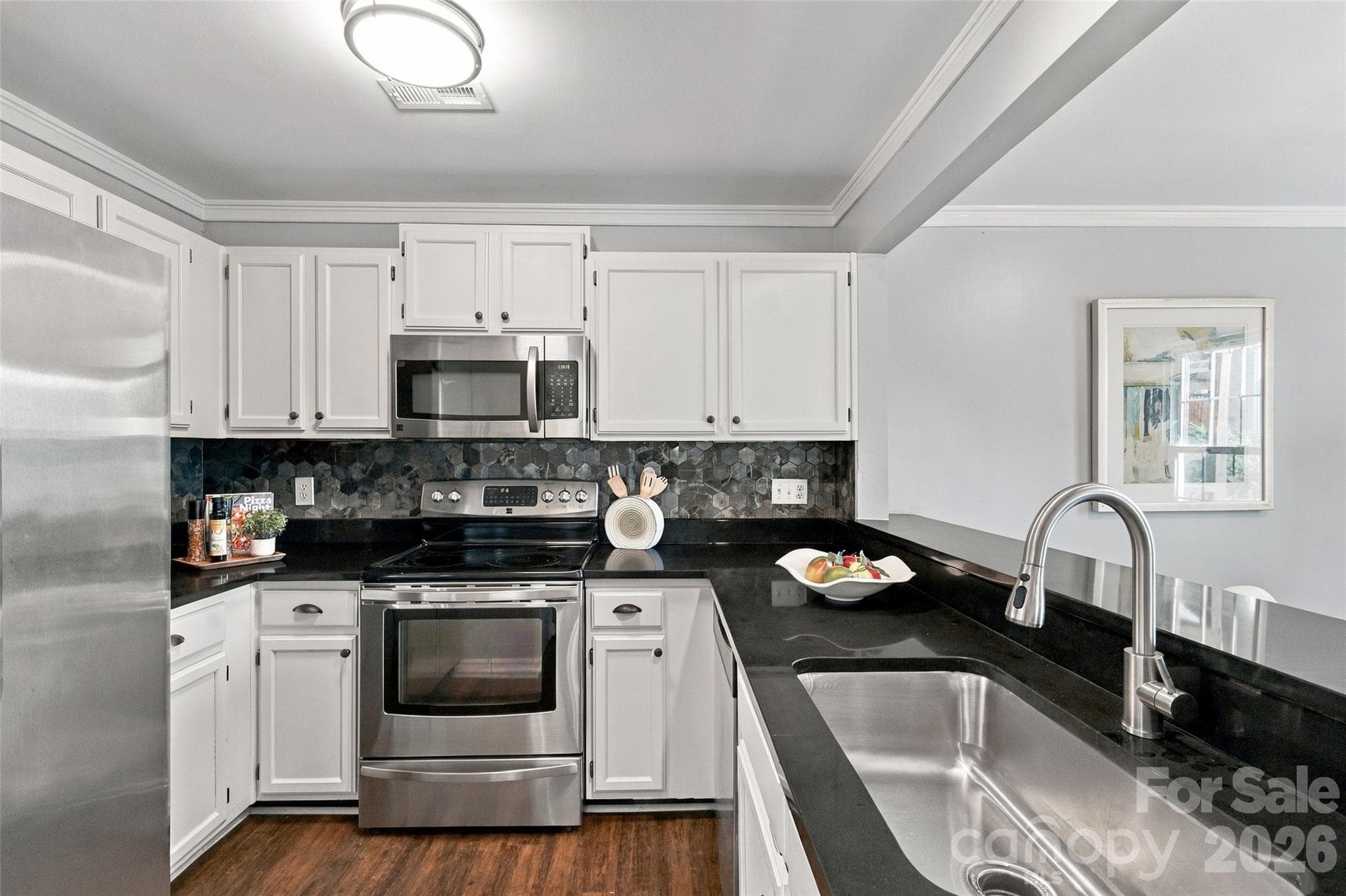 New countertops, sink and faucet - 762 Marsh Road, Charlotte