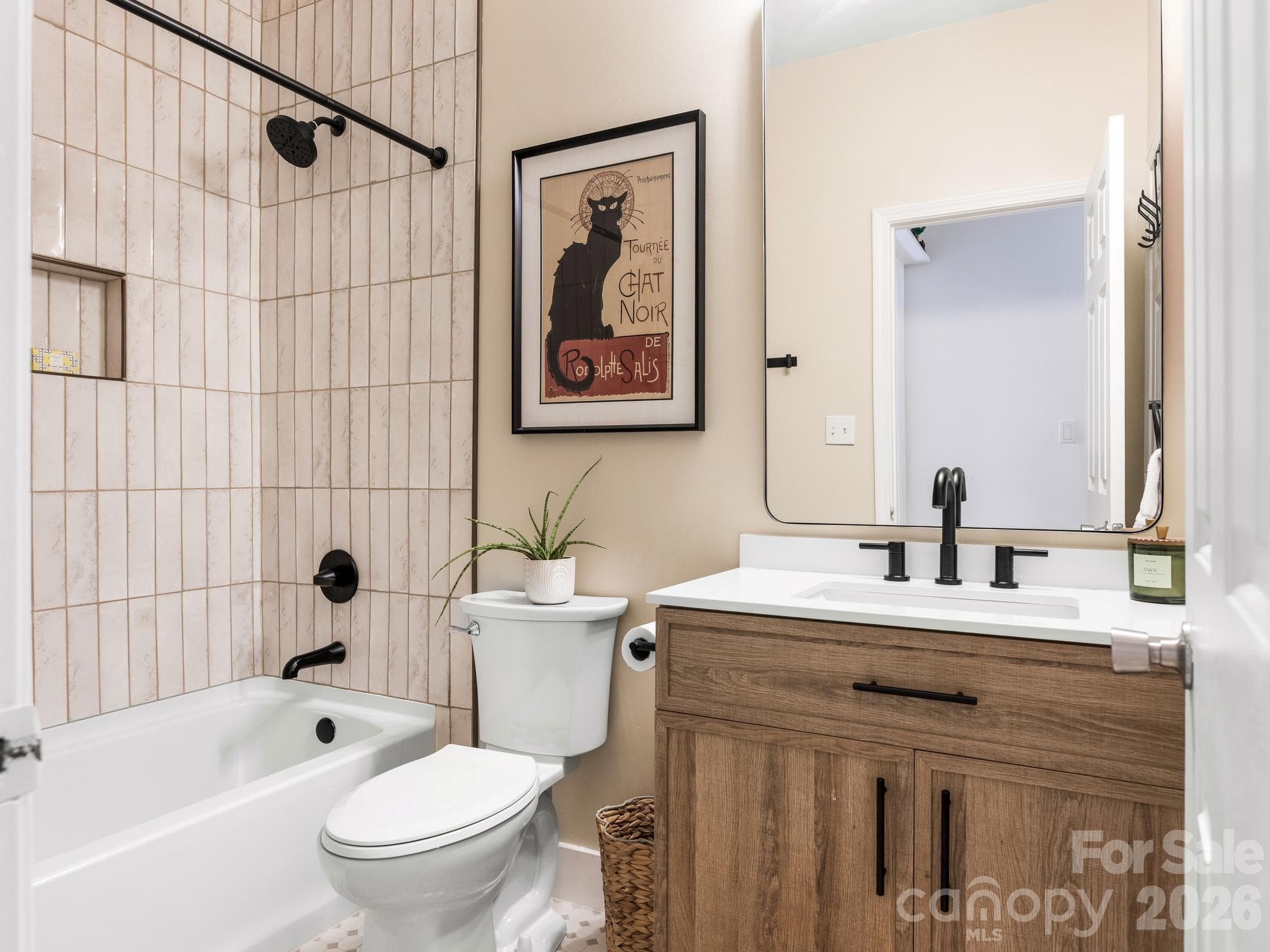 Secondary Bathroom - 4415 Highcroft Lane, Charlotte