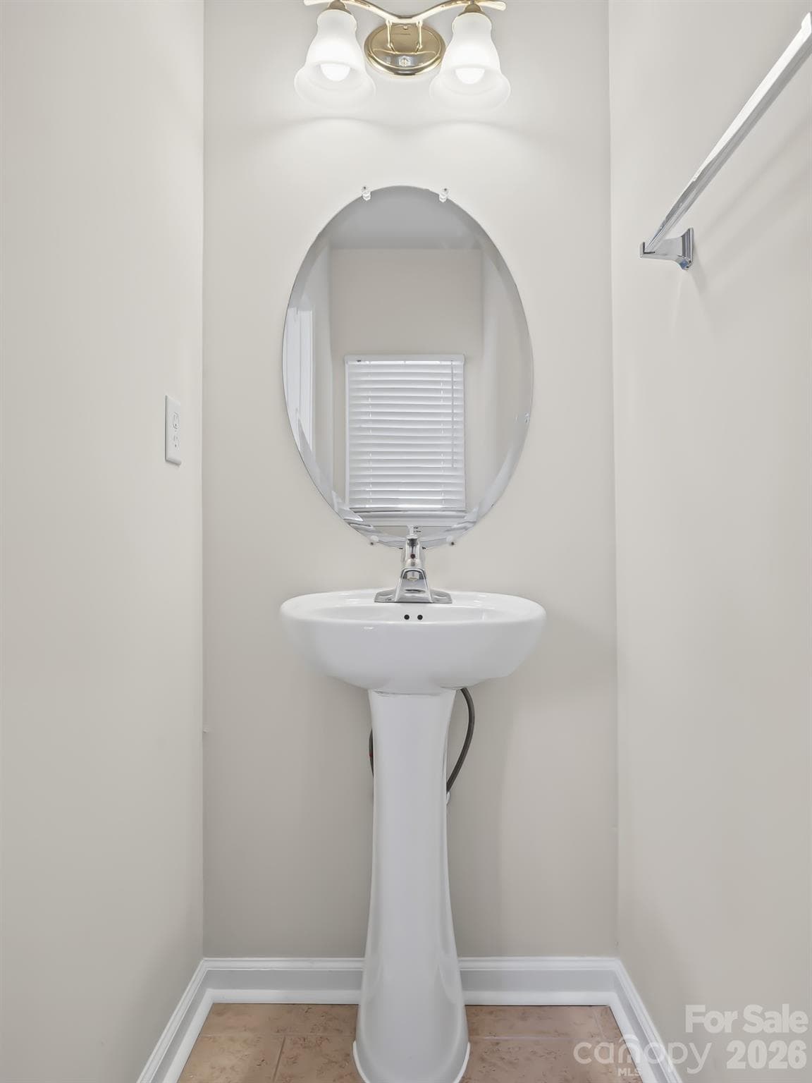 Half bath right off front entry - 15 Chowan Drive, Fletcher
