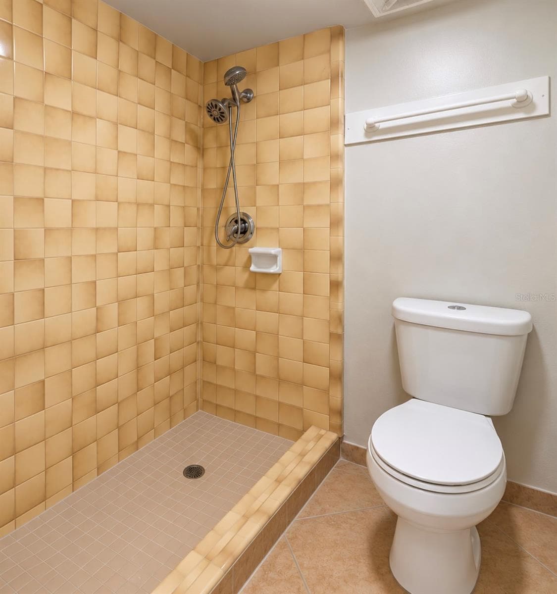 Primary updated shower enclosure and newer toilet. - 2527 CITRUS CLUB LN #3904, ORLANDO