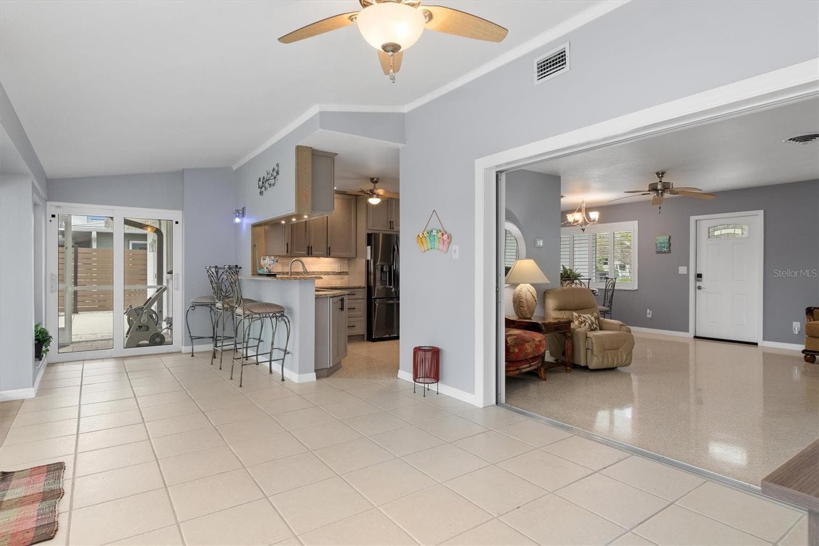So much space in the Florida room - 1433 LEMON BAY DR, ENGLEWOOD