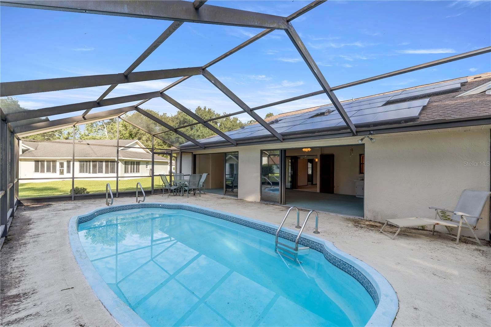 Screened in Pool Area - 7430 SW 100TH PL, OCALA