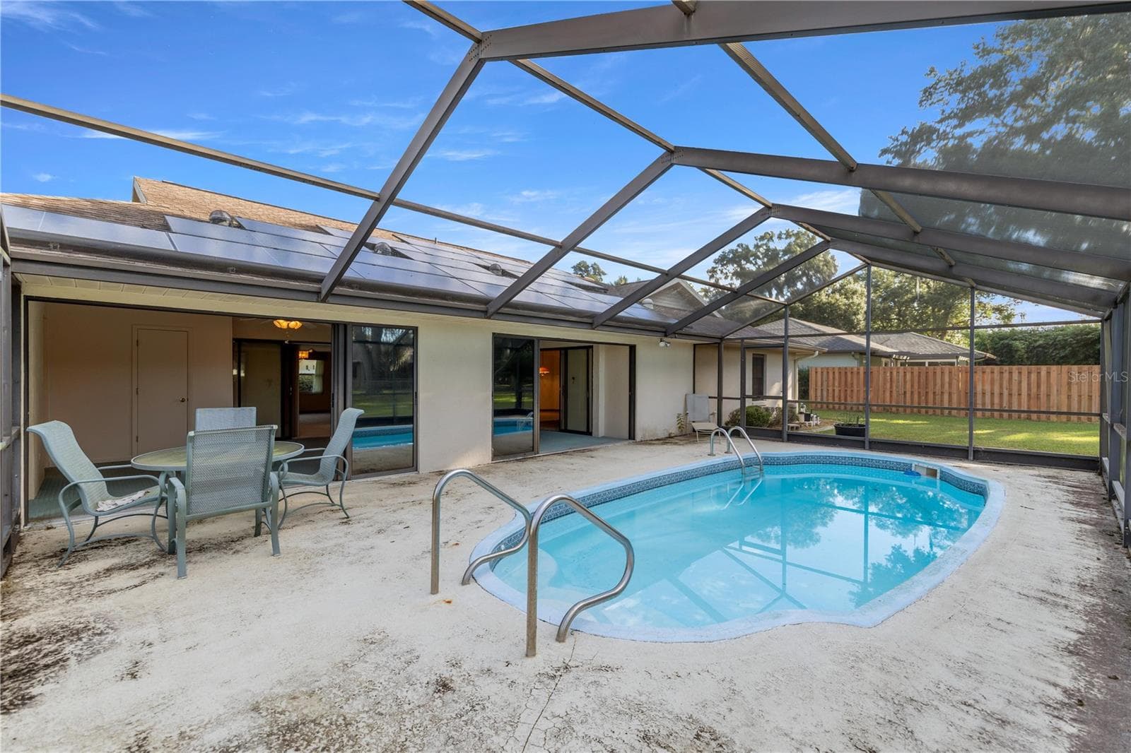 Screened in Pool Area - 7430 SW 100TH PL, OCALA
