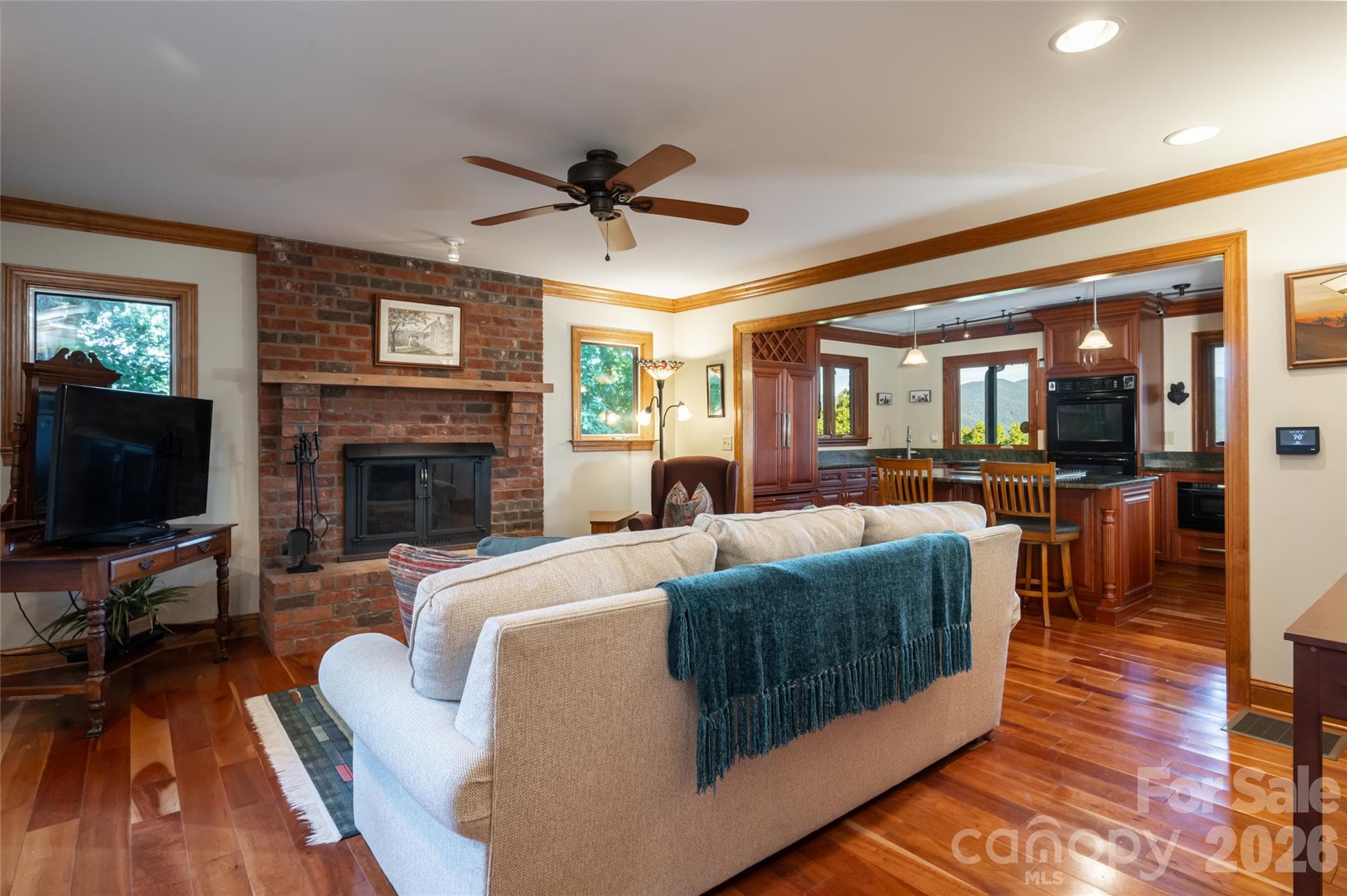 Living Room - 126 Wildflower Cove Drive, Swannanoa