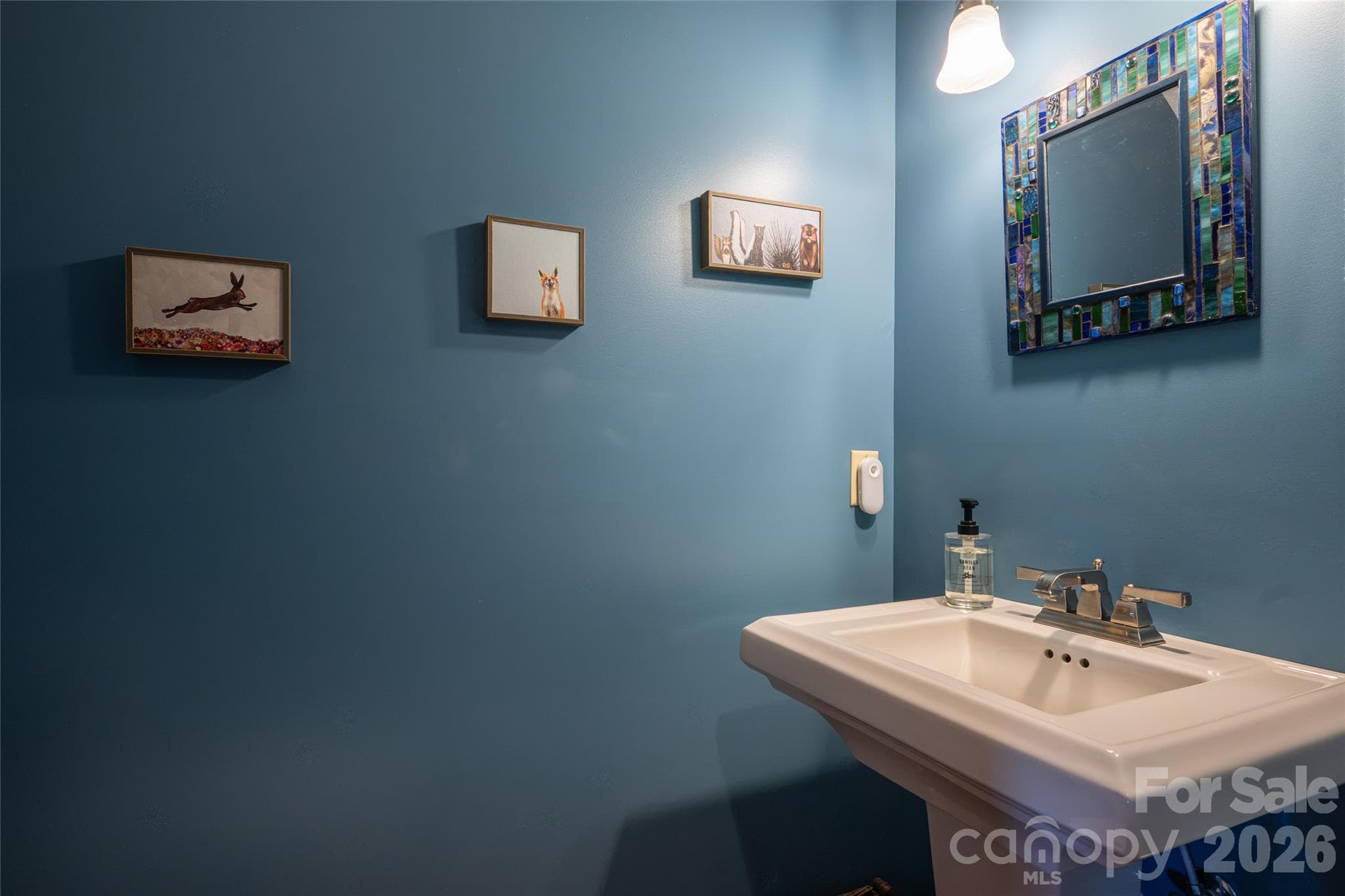Half Bath on the main level - 126 Wildflower Cove Drive, Swannanoa