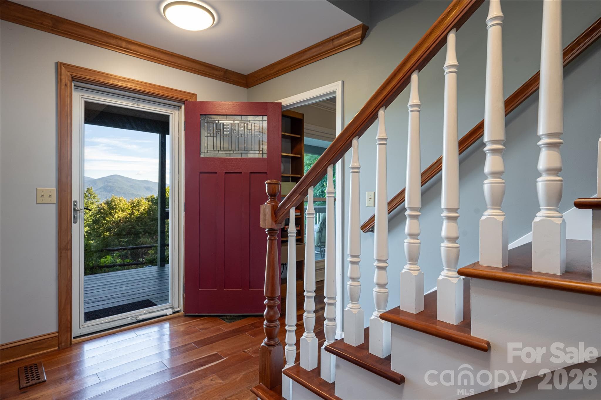 Rear foyer - 126 Wildflower Cove Drive, Swannanoa
