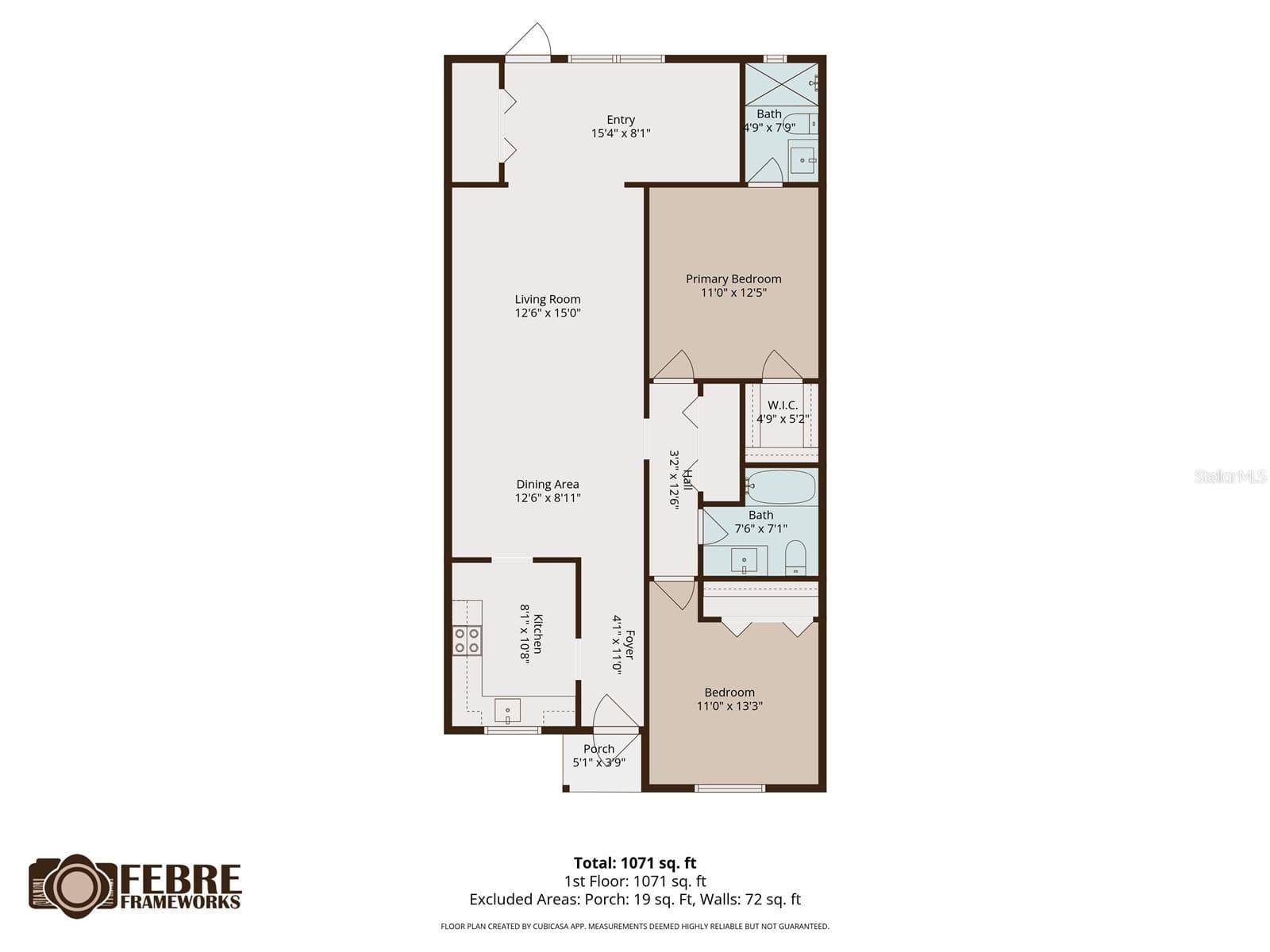 Villa at 1614 S LAKE AVE #2, CLEARWATER, photo 26 of 26